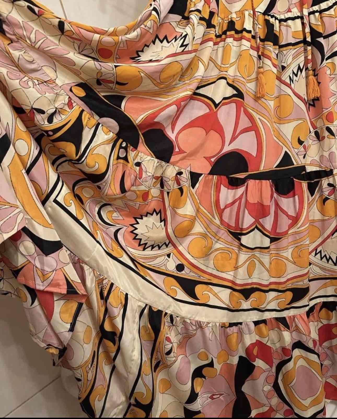 Vestido bohemio colorido Pippa - miniatura 3