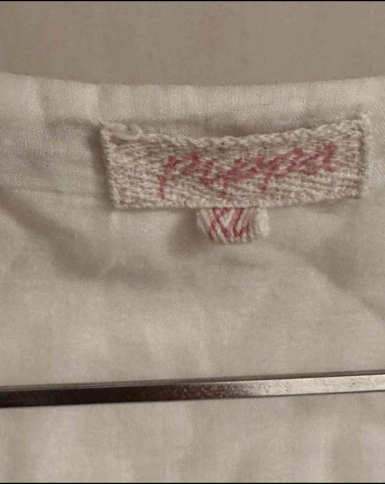 Chaqueta blanca, lino, con lentejuelas - miniatura 5