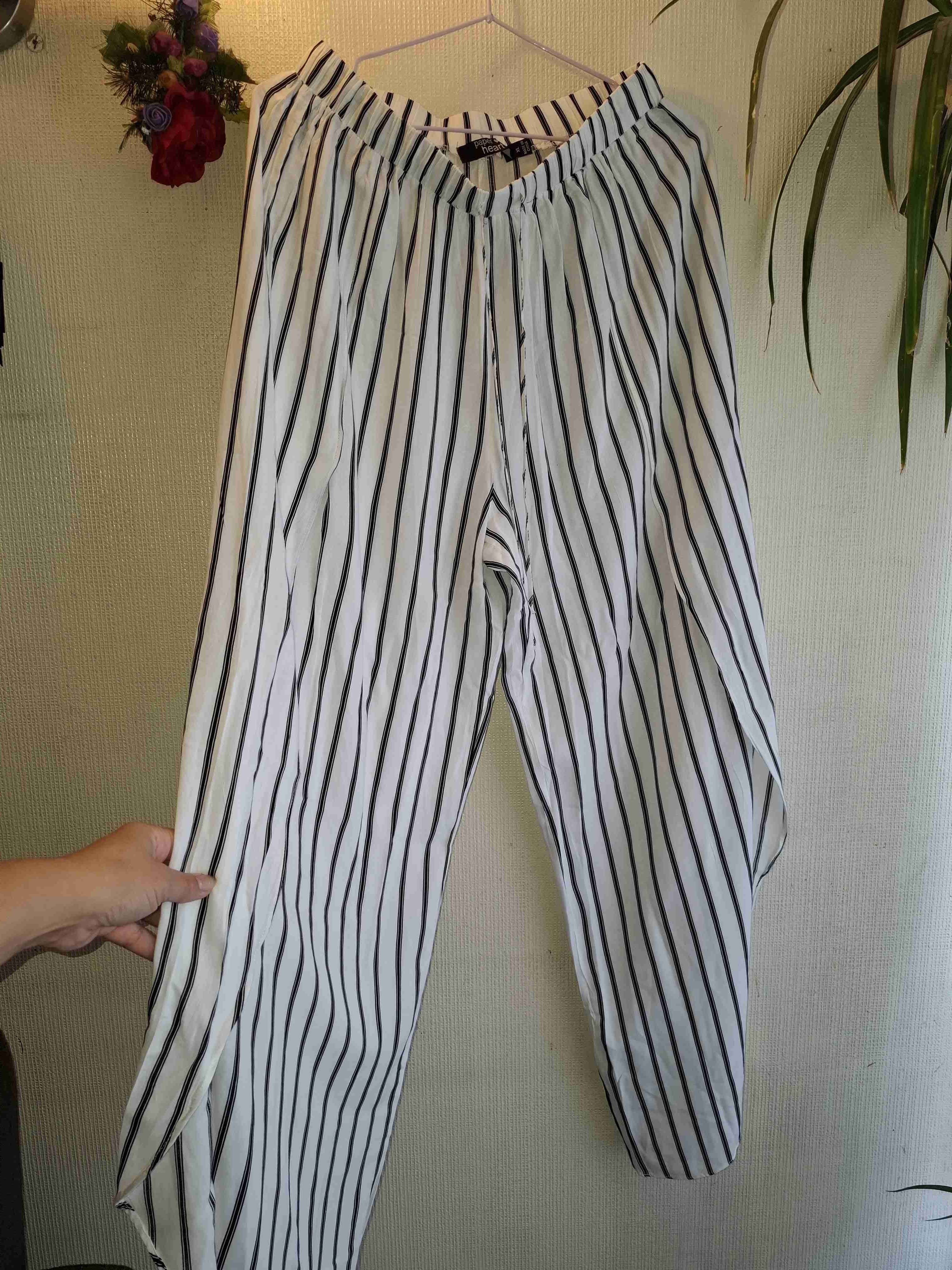 Palazzo pantalon rayas - miniatura 2