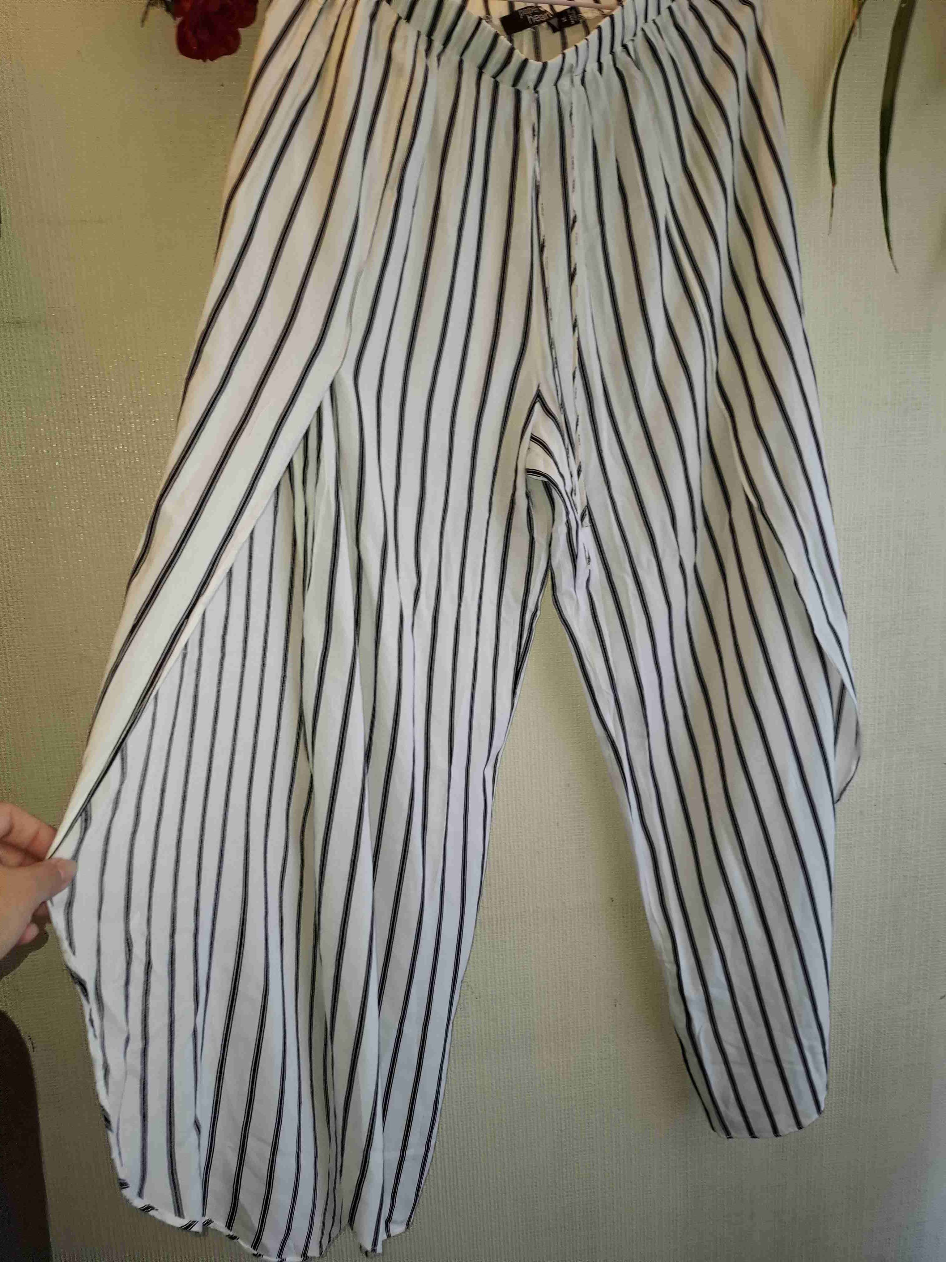 Palazzo pantalon rayas - miniatura 3