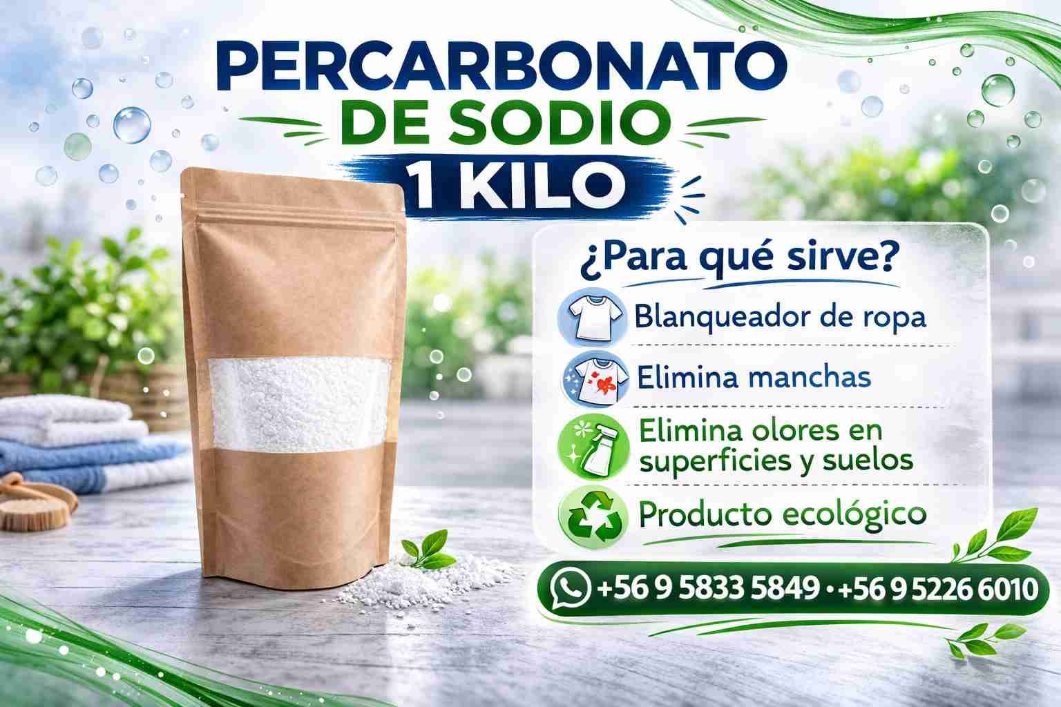 Percarbonato de sodio 1 kg