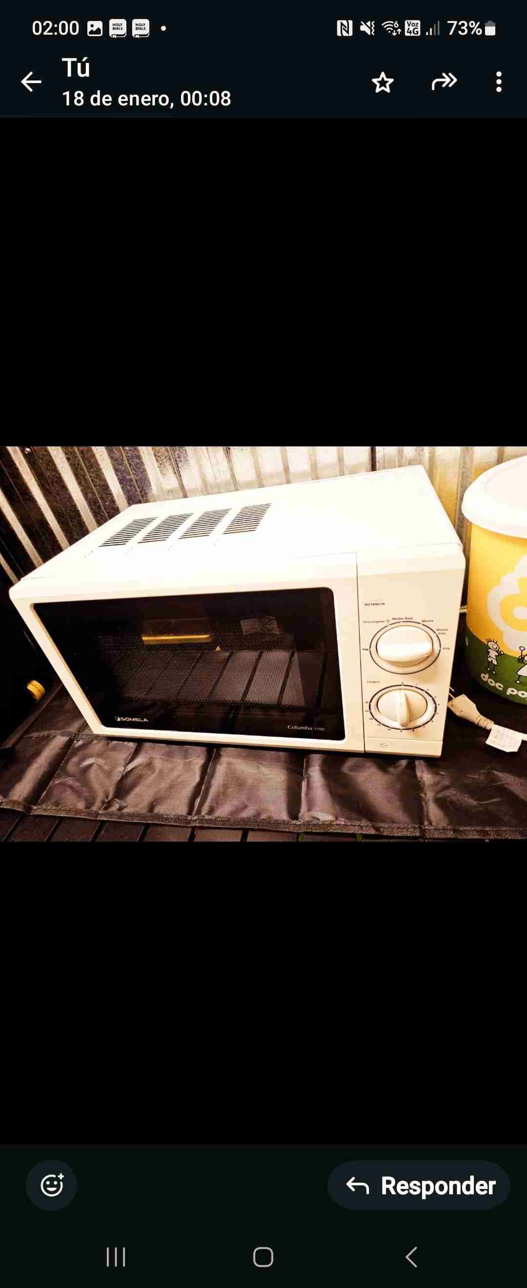 Microondas Somela Columba 1700W - miniatura 3