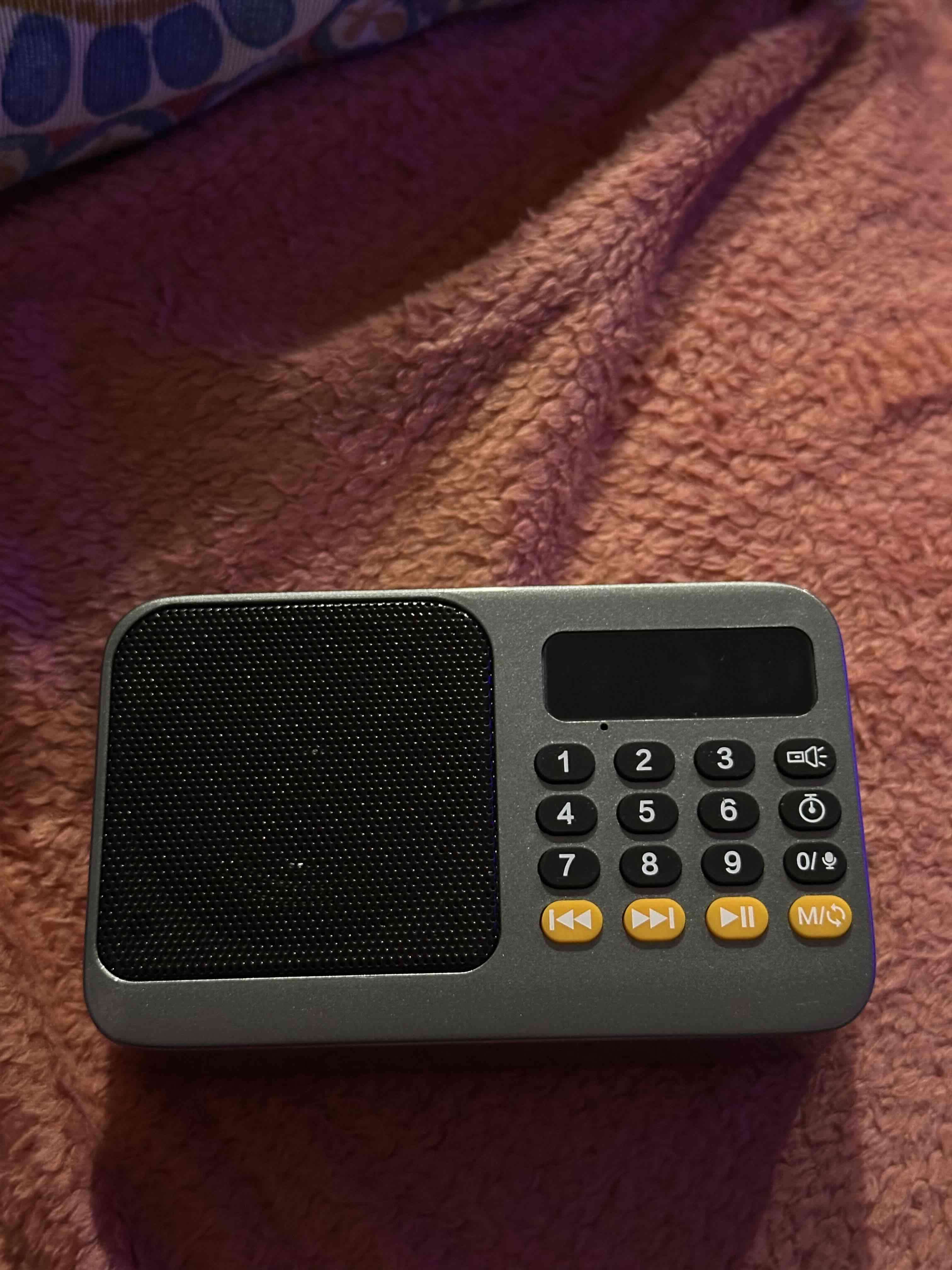 Radio portátil FM recargable - miniatura 2