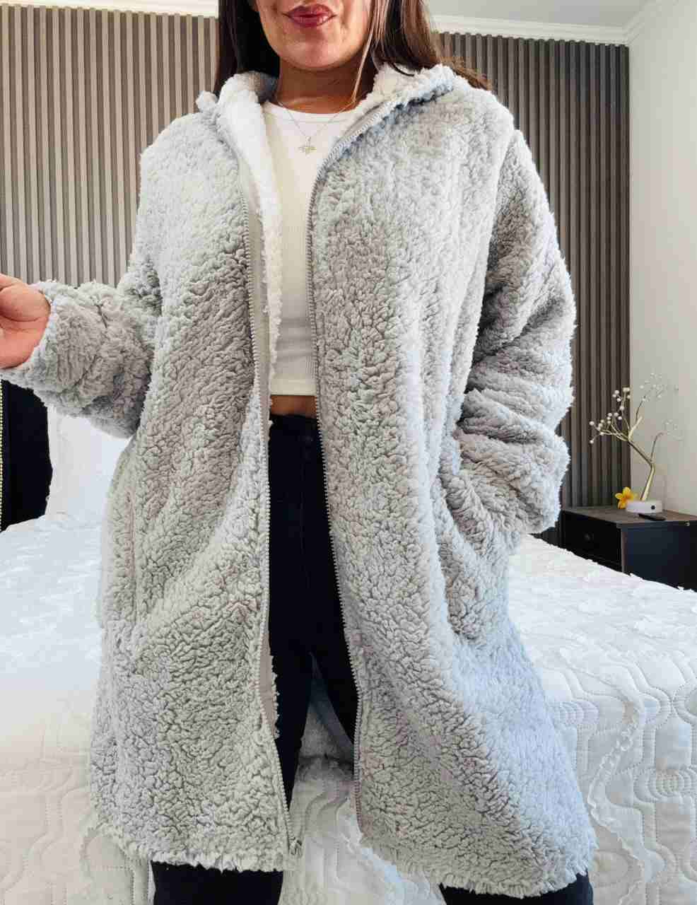 Abrigo corderito - miniatura 4