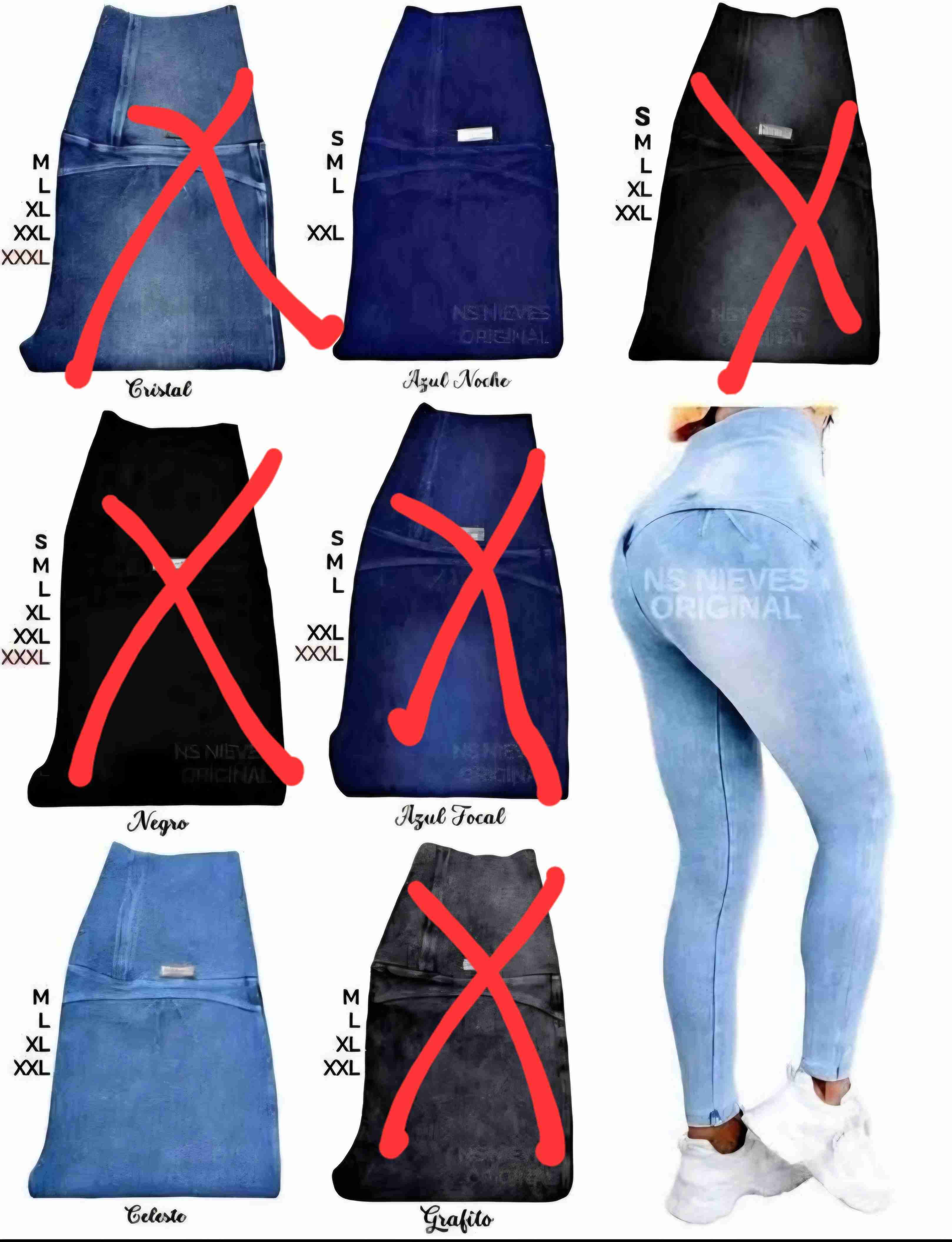 Lote 5 Jeans plus size - miniatura 6