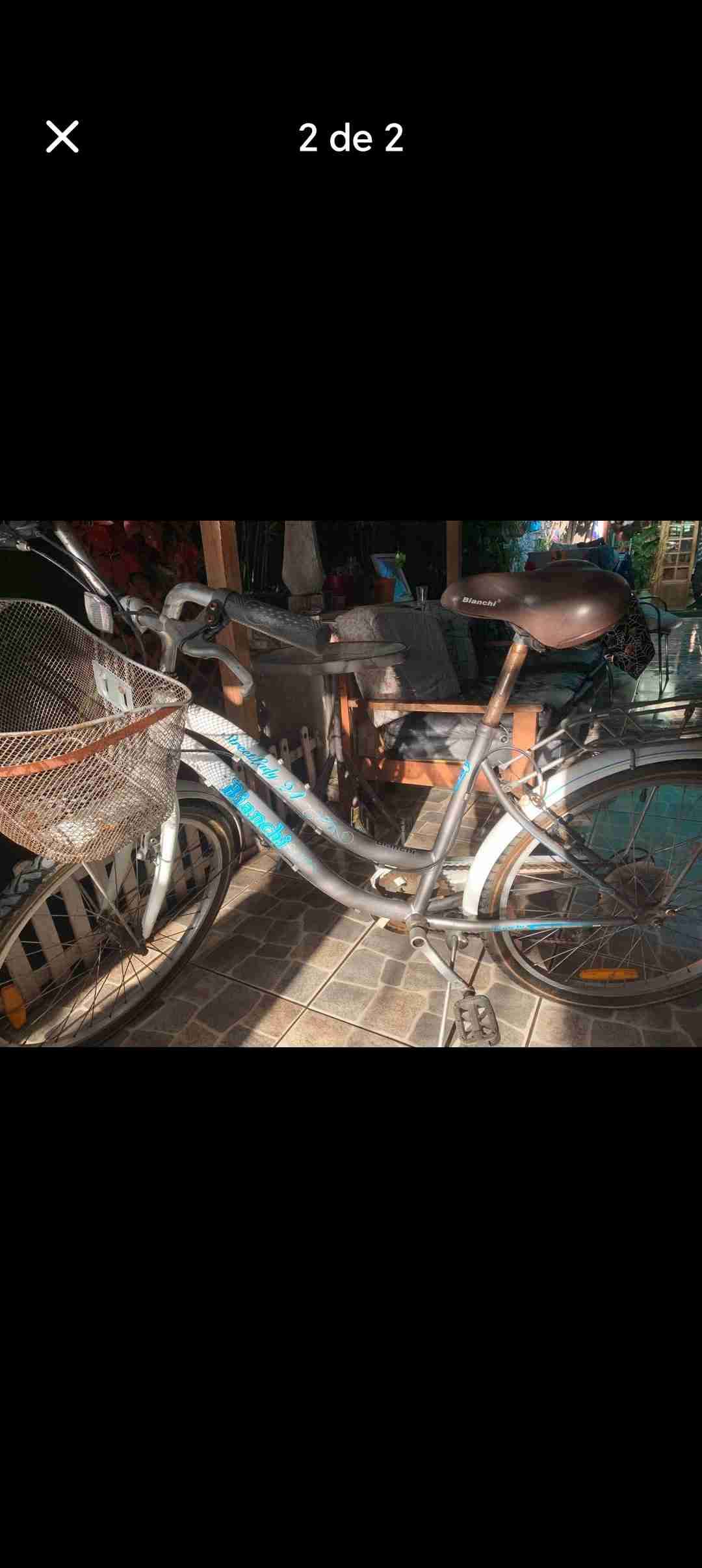 Bicicleta urbana con canasto - miniatura 2