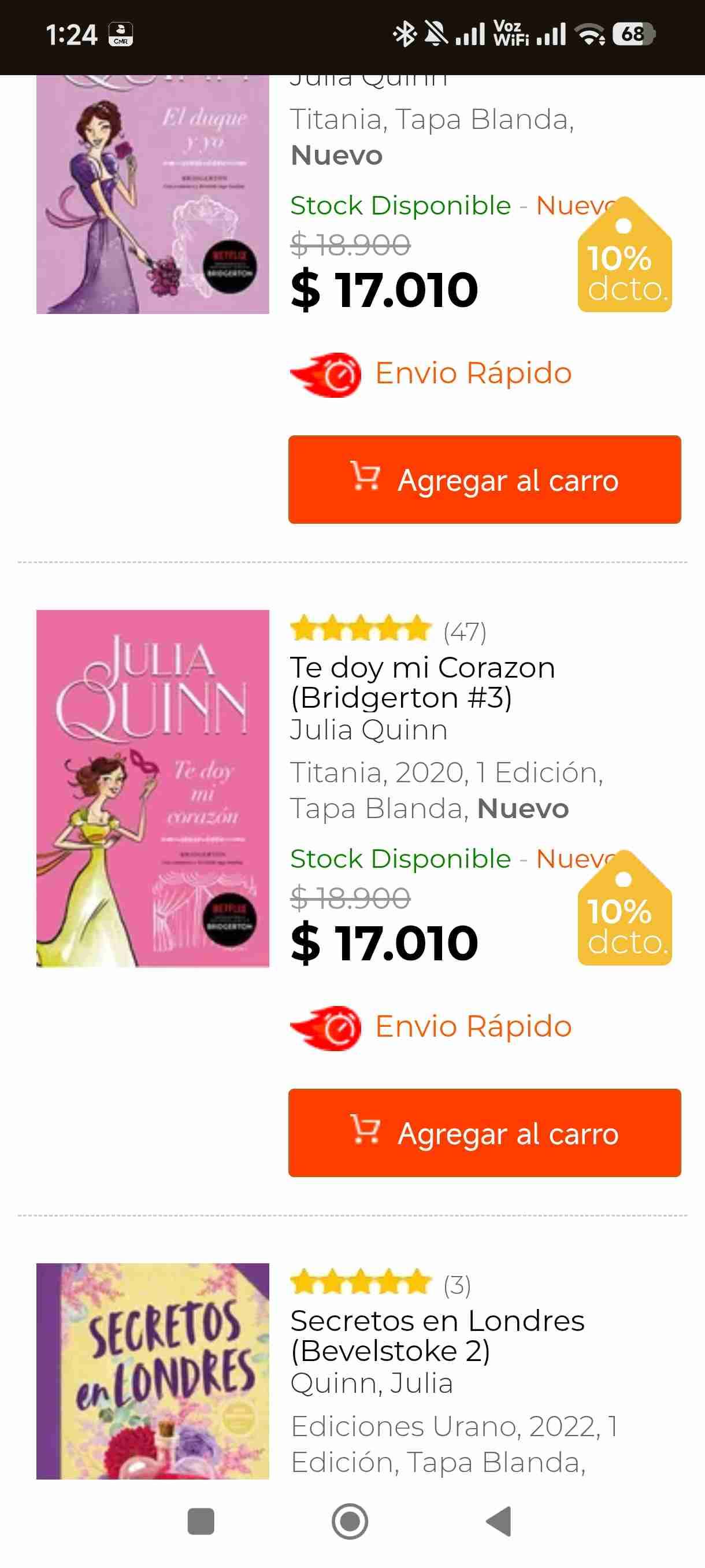 Libro 'Te doy mi corazón' de Julia Quinn - miniatura 3