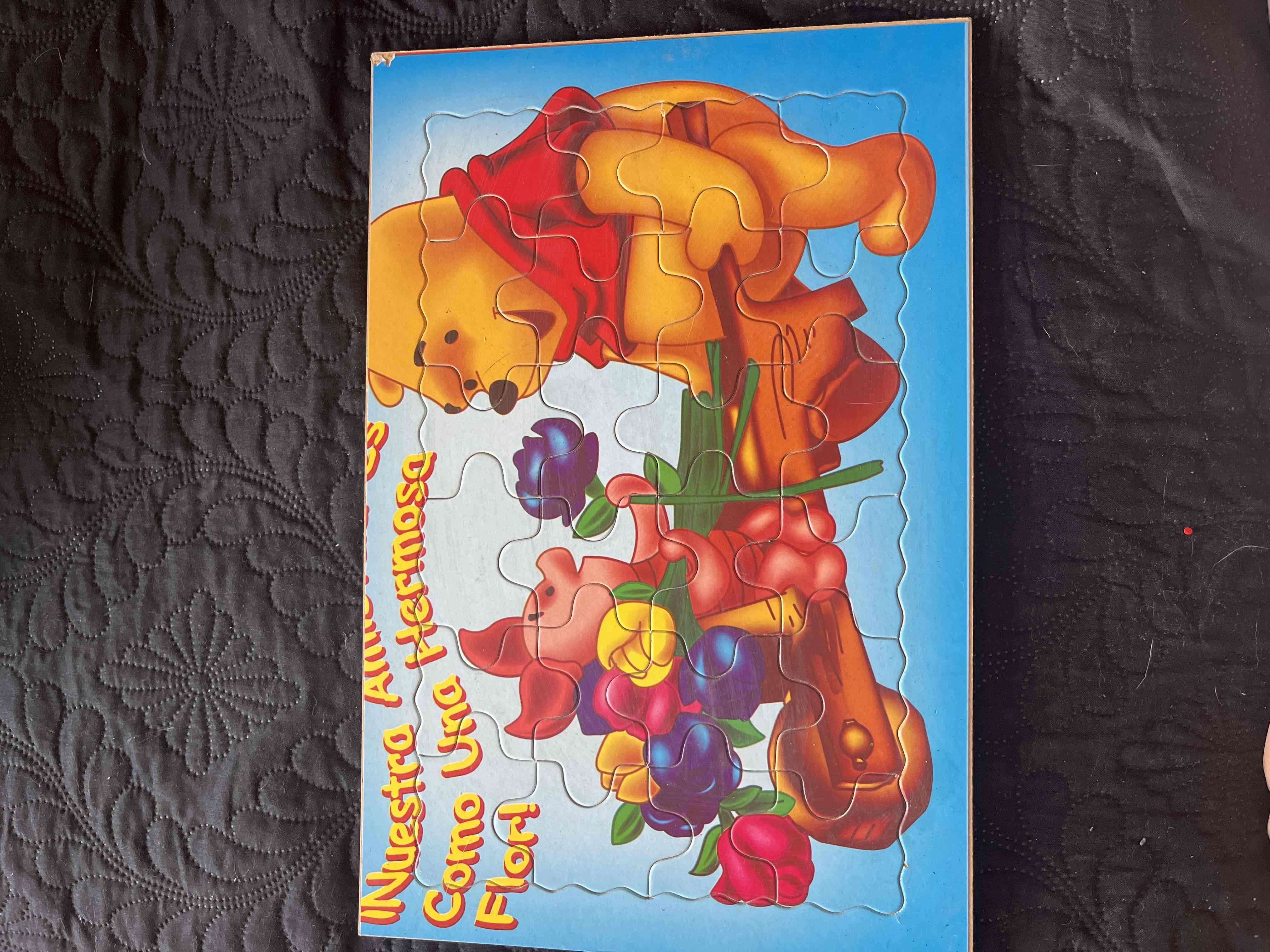 Rompecabezas infantil de madera