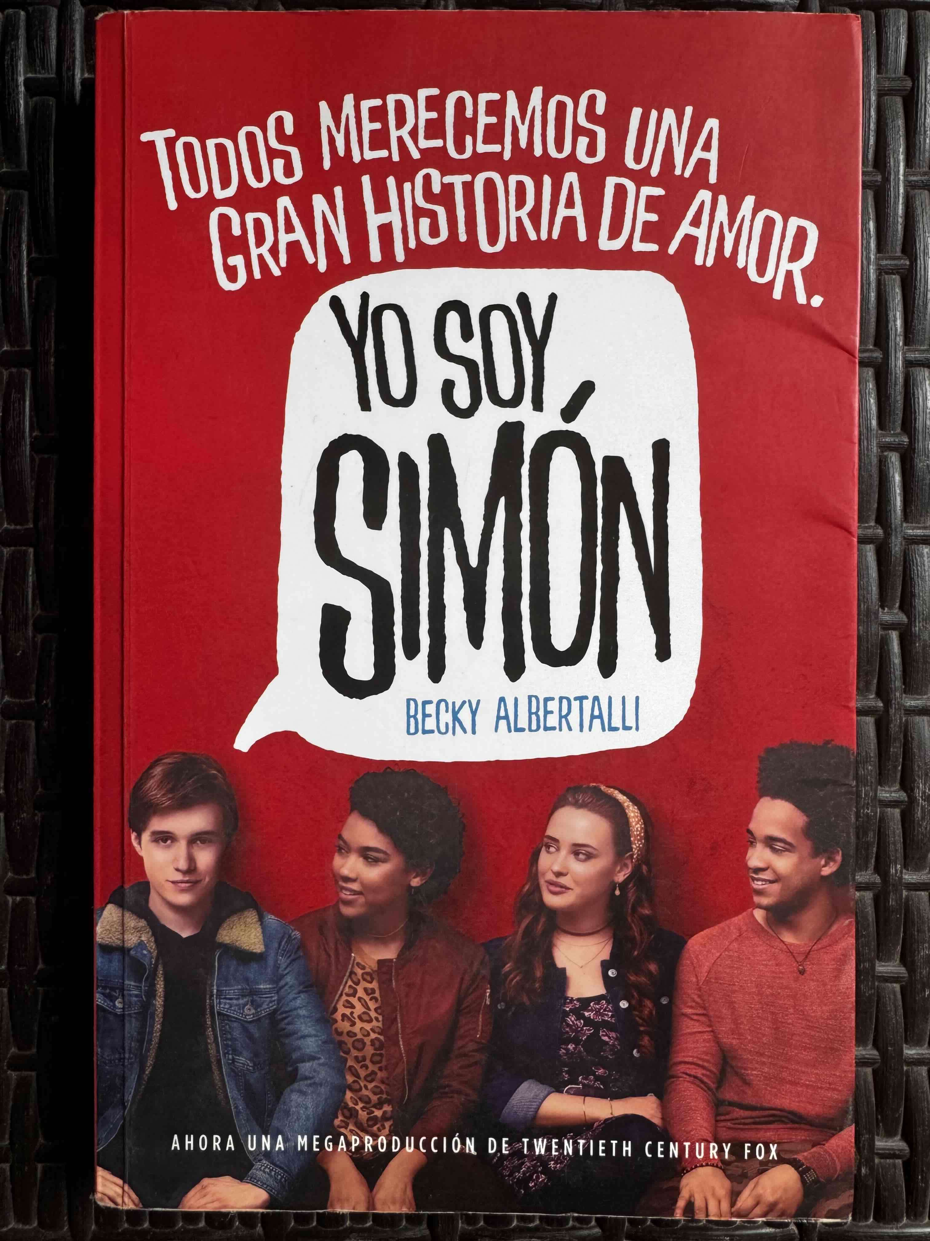 Libro Yo Soy Simón de Becky Albertalli