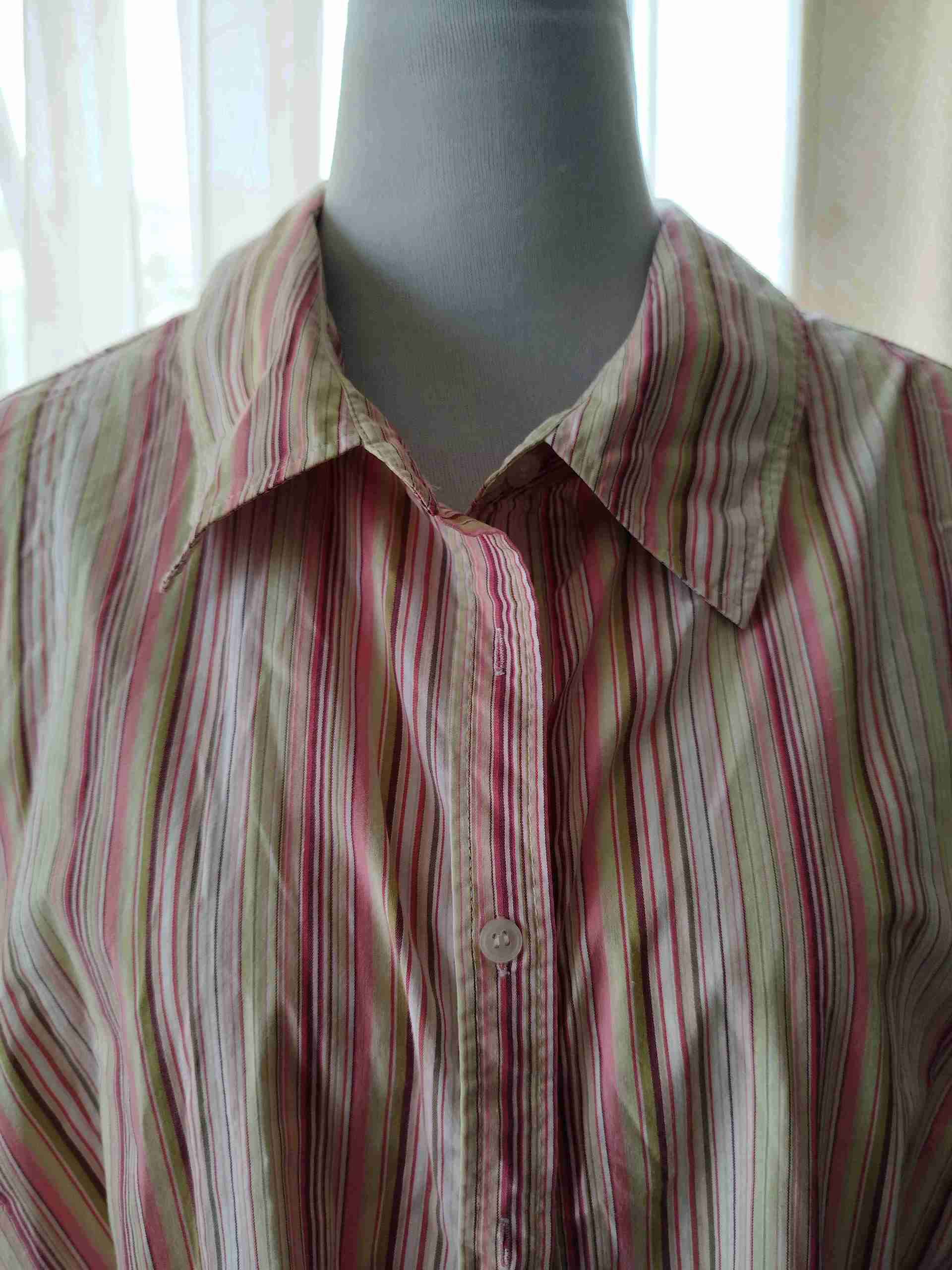 Blusa a rayas multicolor - miniatura 1