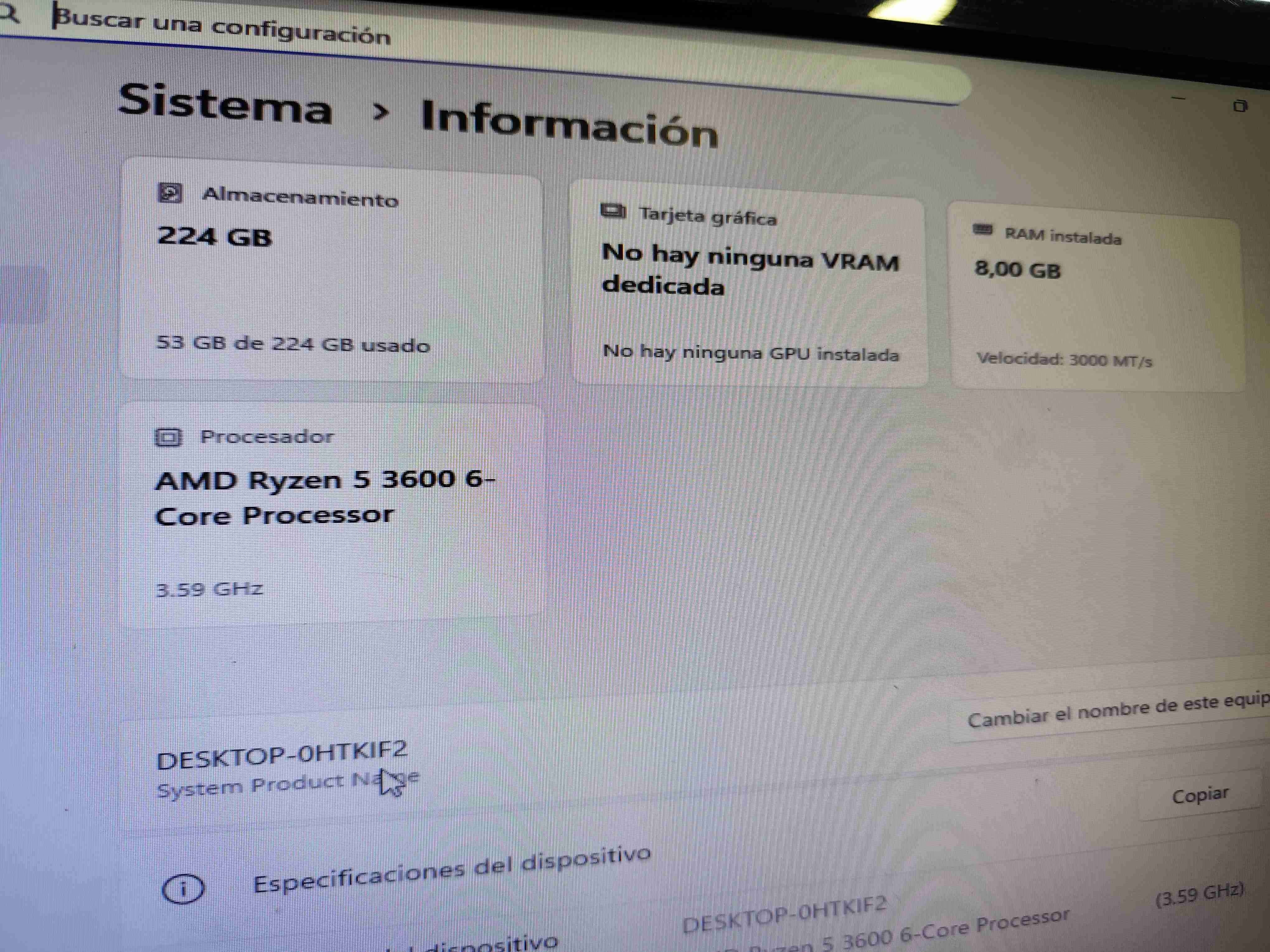 PC Gamer amd Ryzen 3600 - miniatura 2