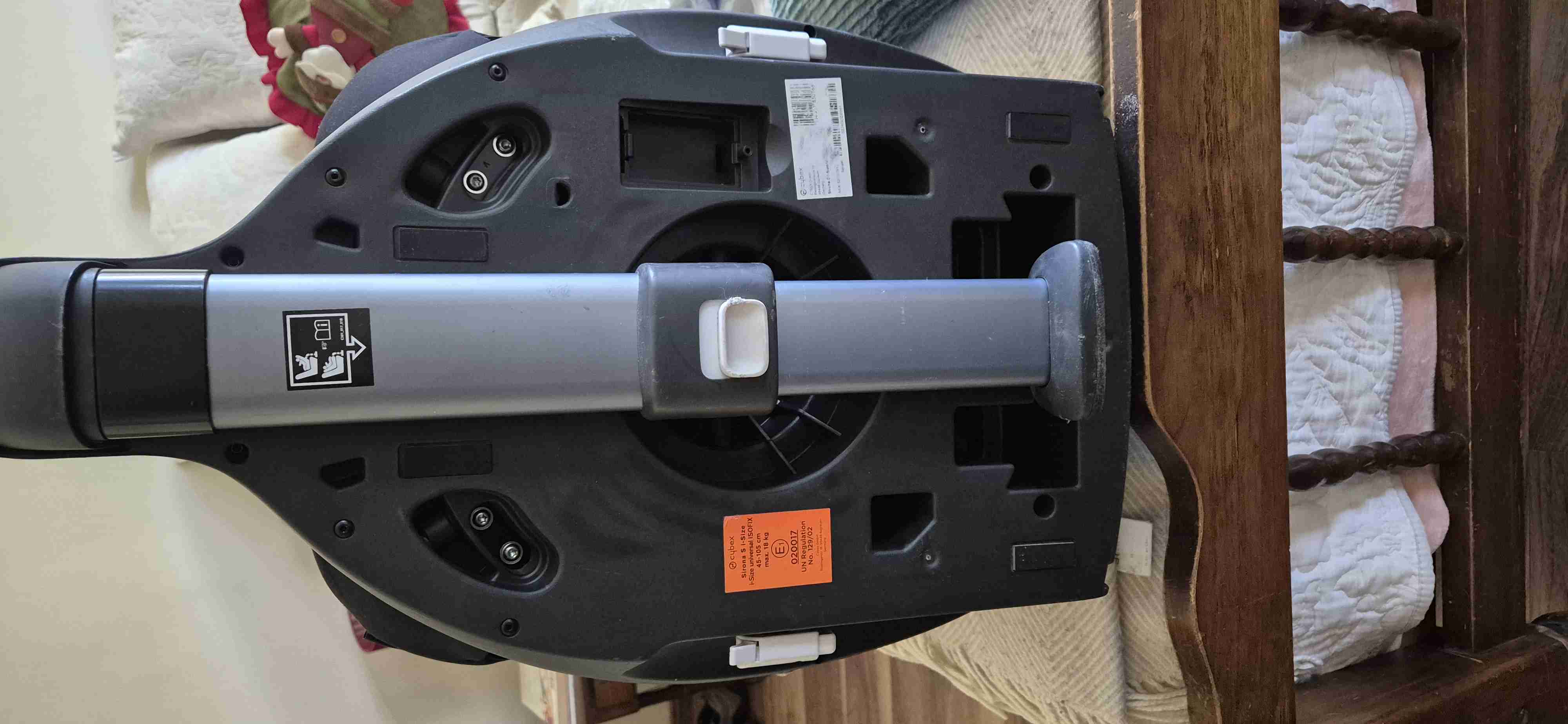 Silla de auto Cybex negra - miniatura 3