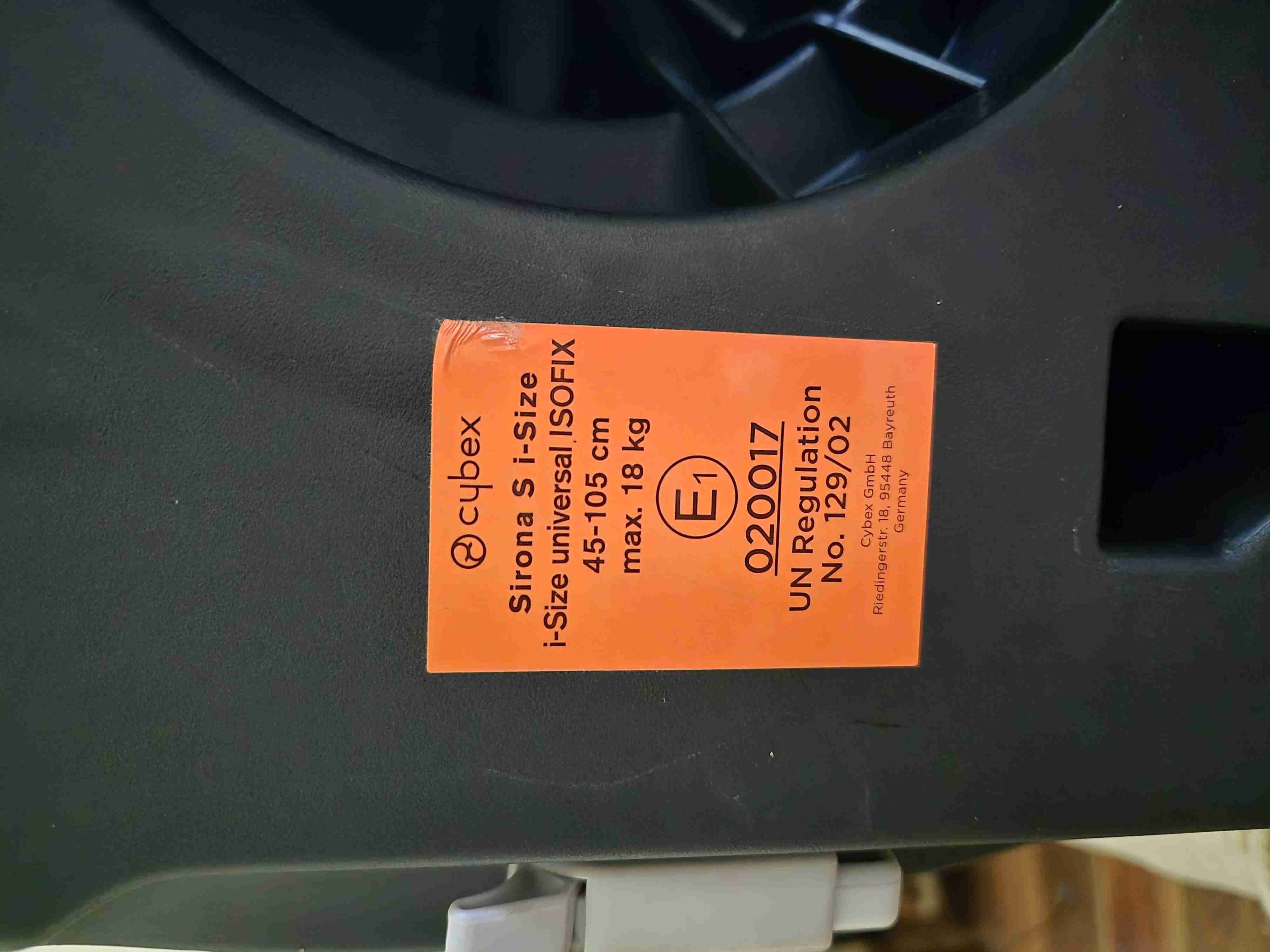 Silla de auto Cybex negra - miniatura 4