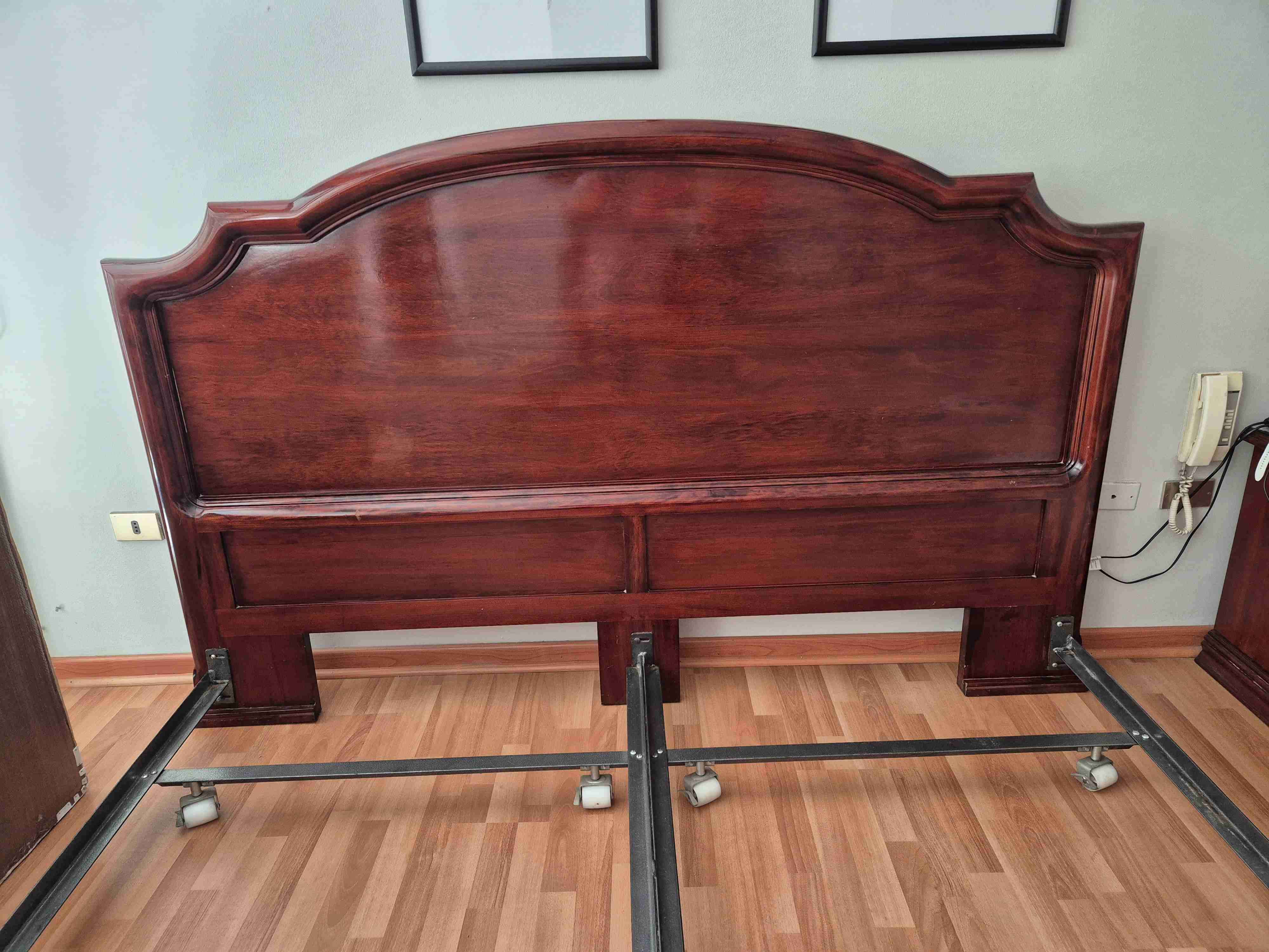Cama kingl con colchones ta - miniatura 4