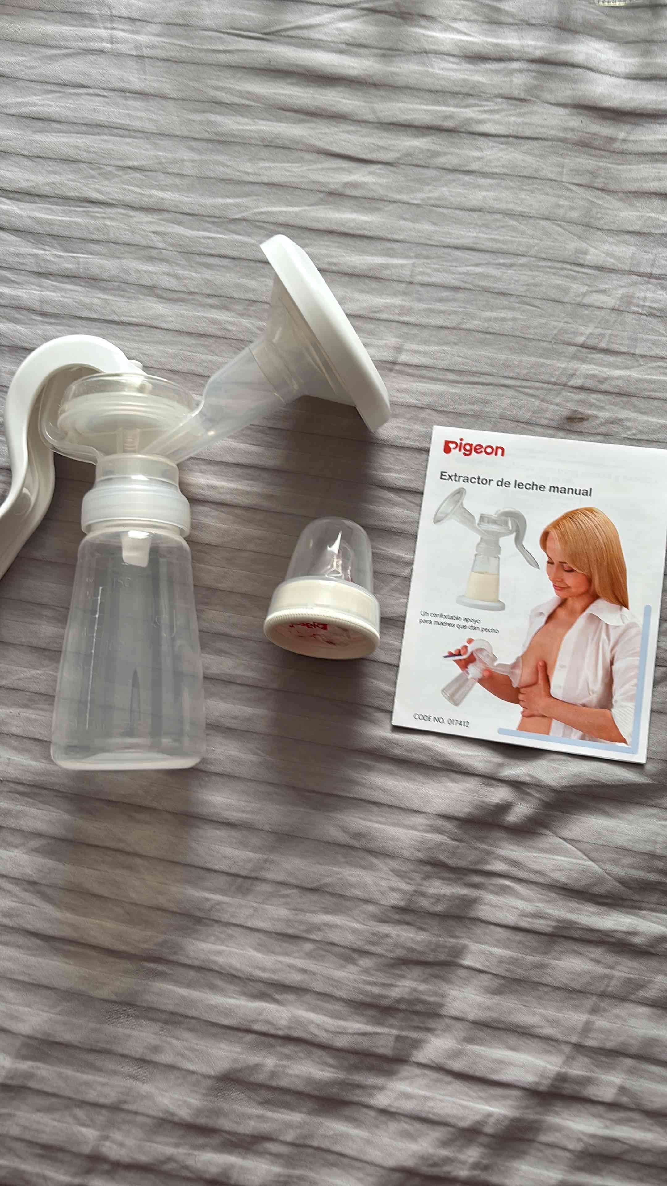 Extractor de leche manual transparente - miniatura 4