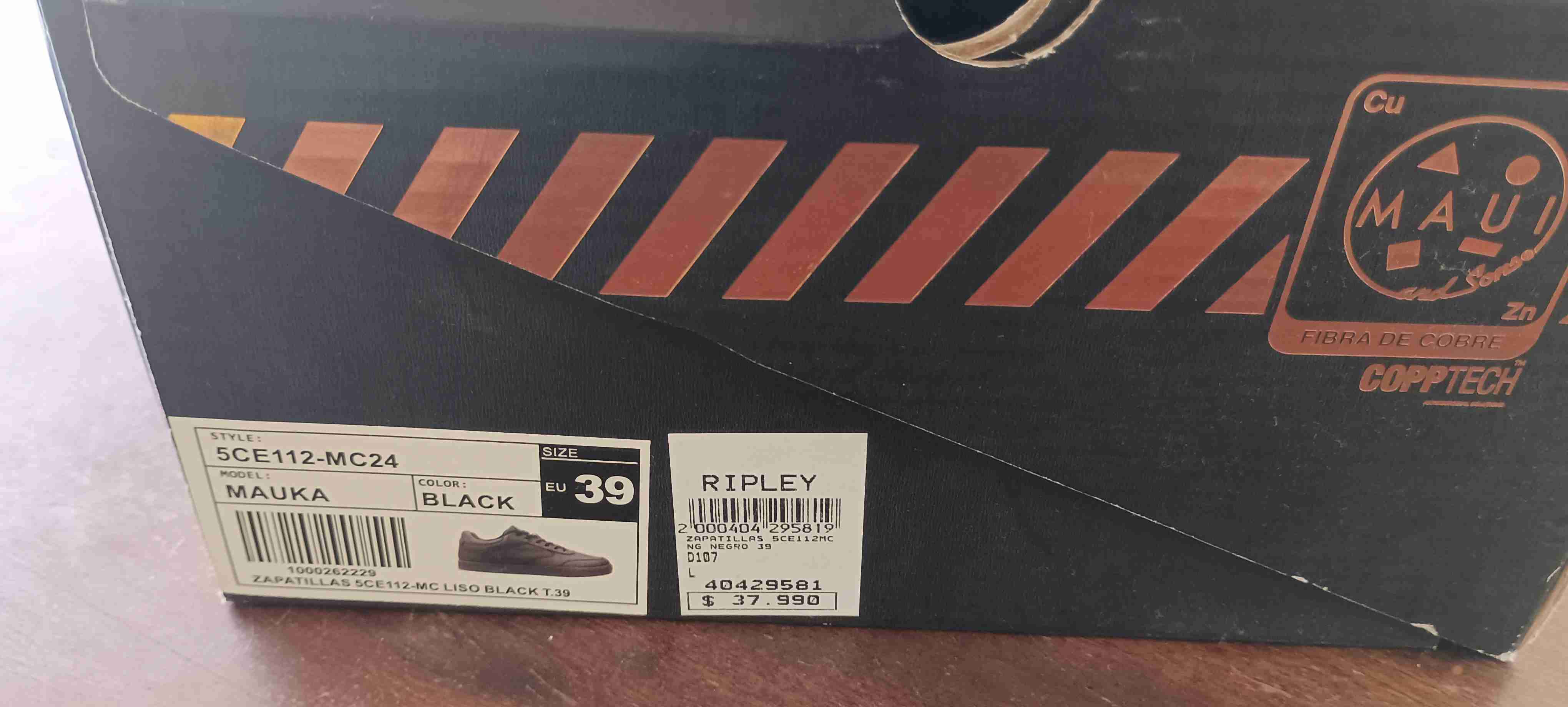 Zapatos negros Maui & Sons - miniatura 2