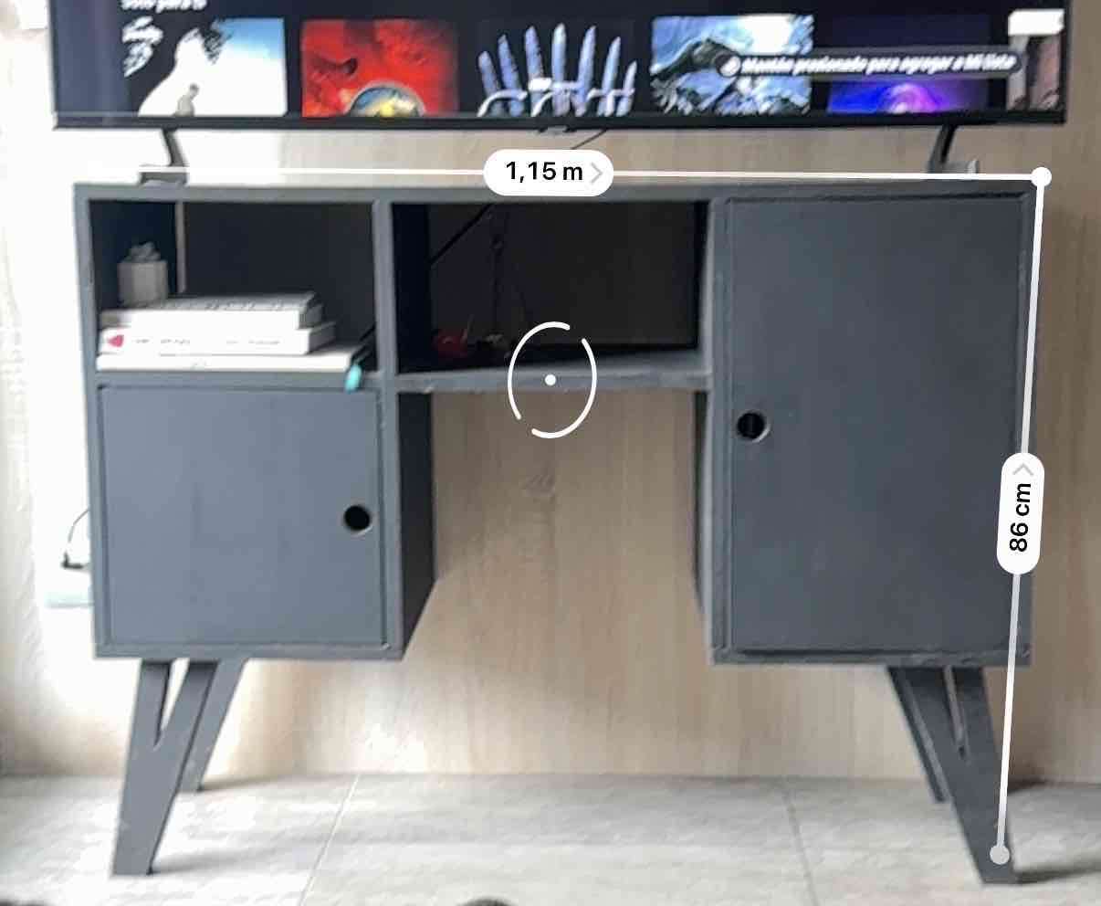 Rack de Televisor negro Matte - miniatura 2