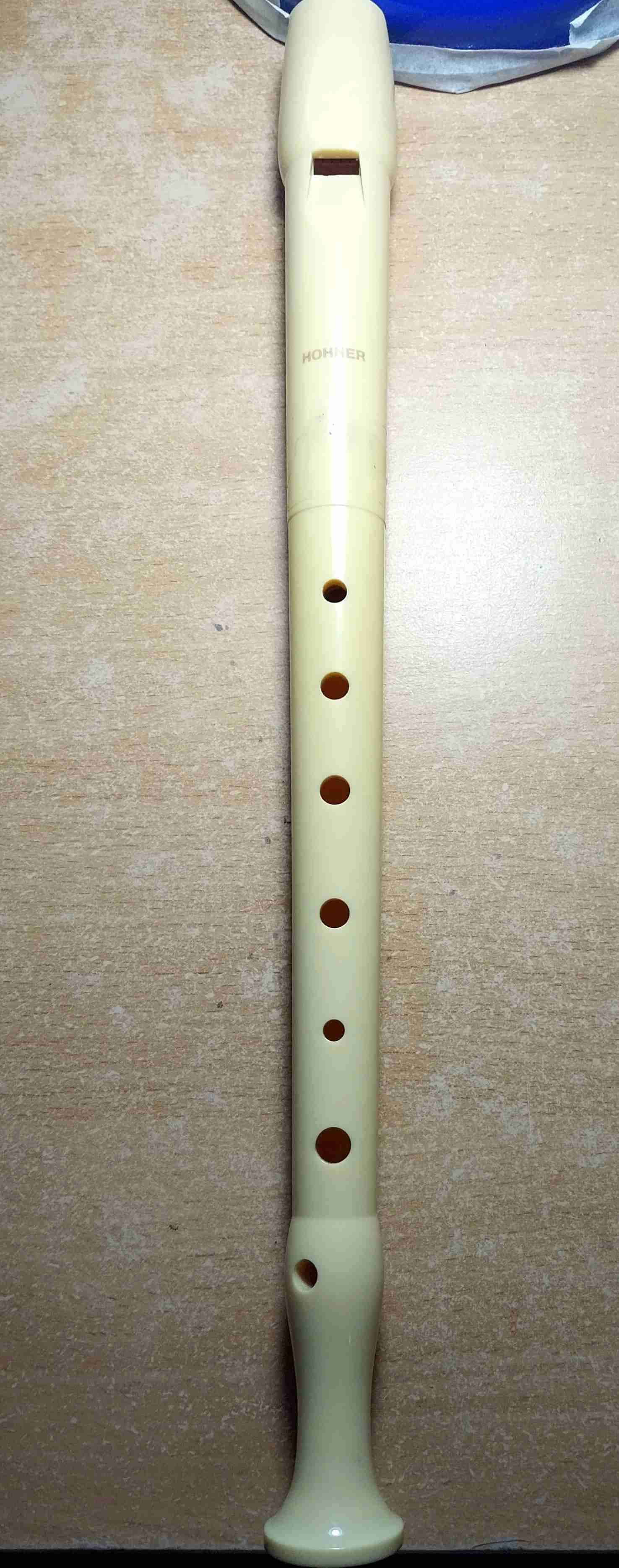 Flauta dulce Hohner beige