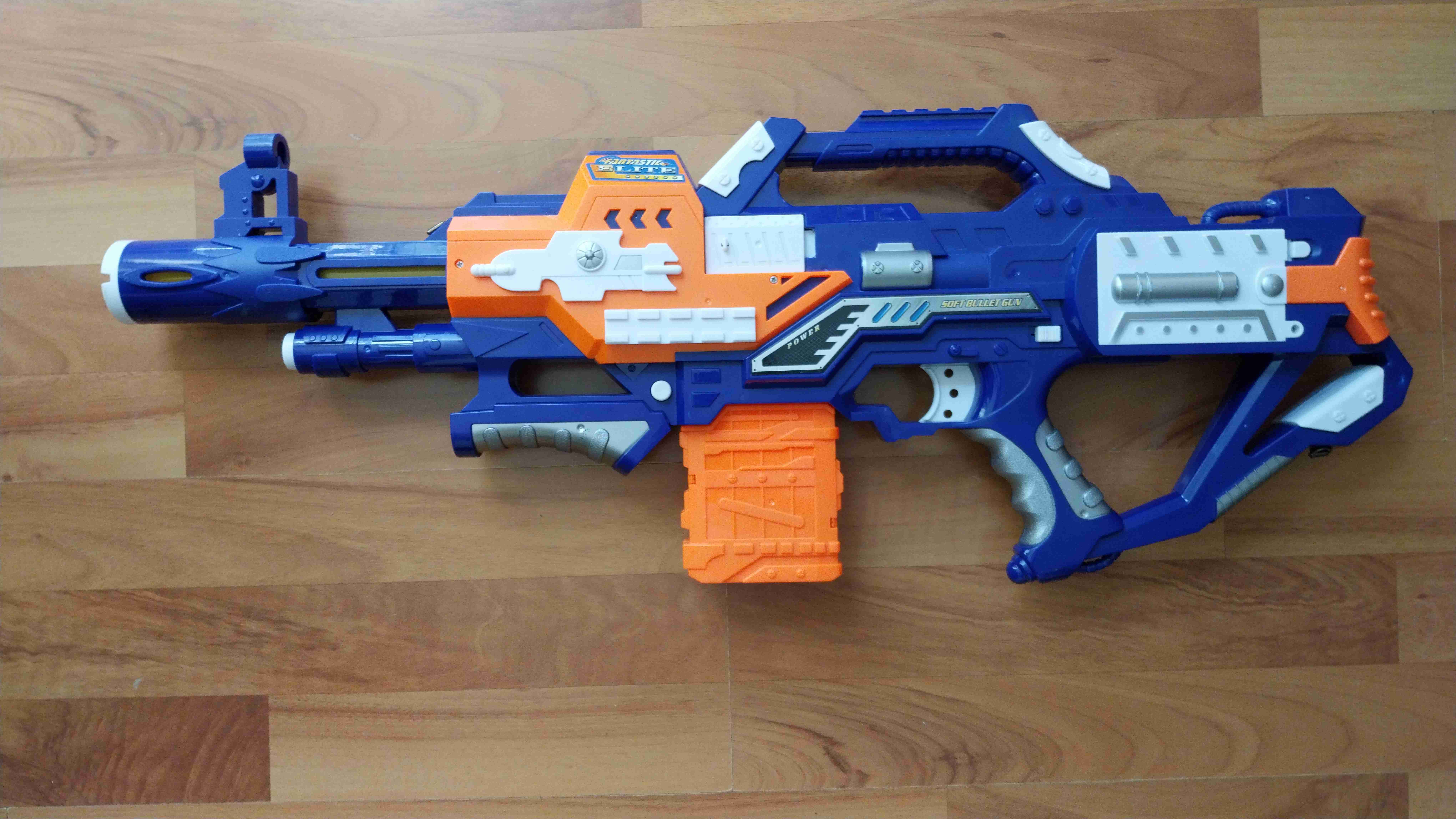 Pistola nerf de juguete (VIENE CON BALAS GRATIS) - miniatura 4