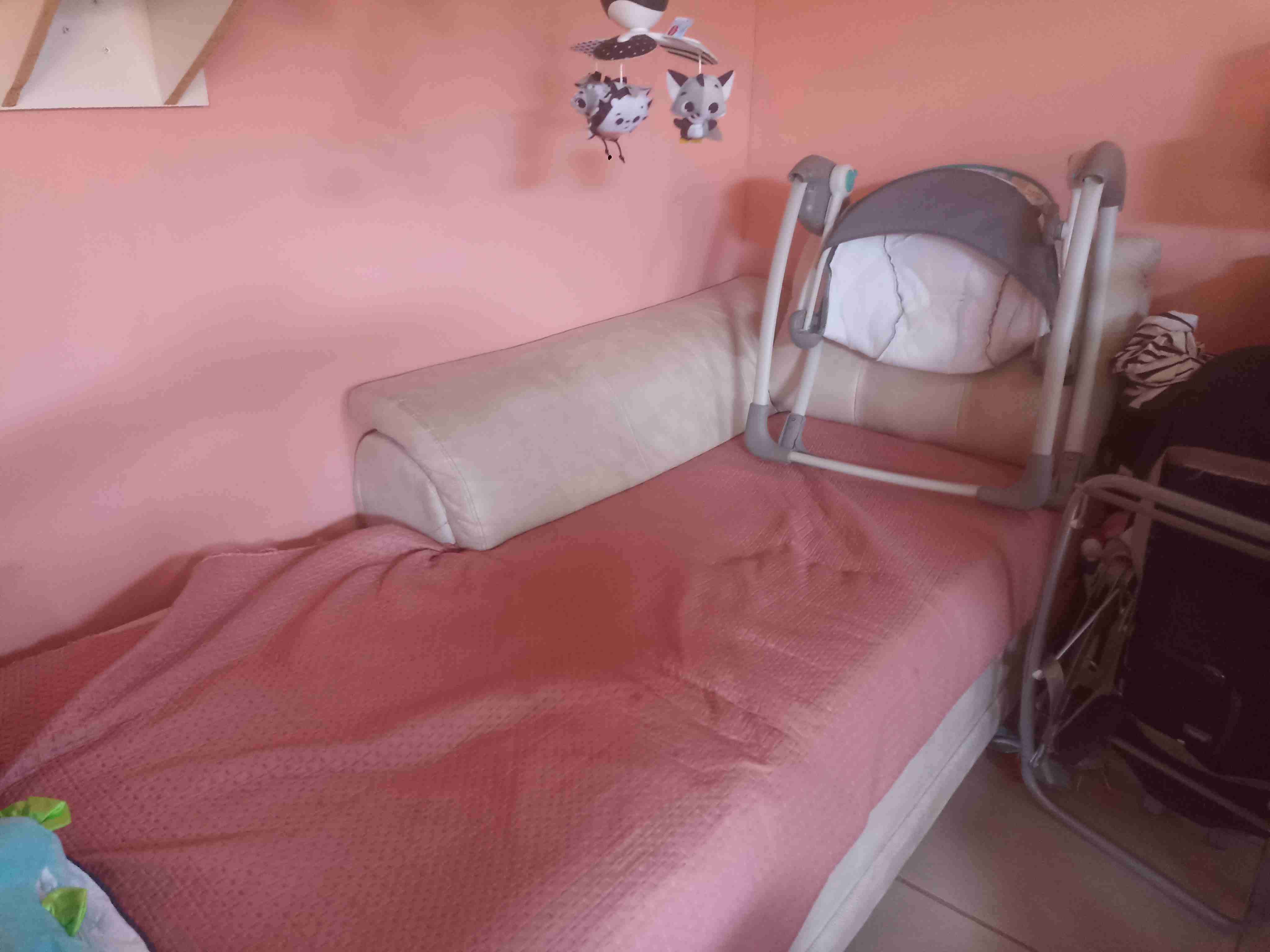 Sofá Tipo L 2 piezas beige