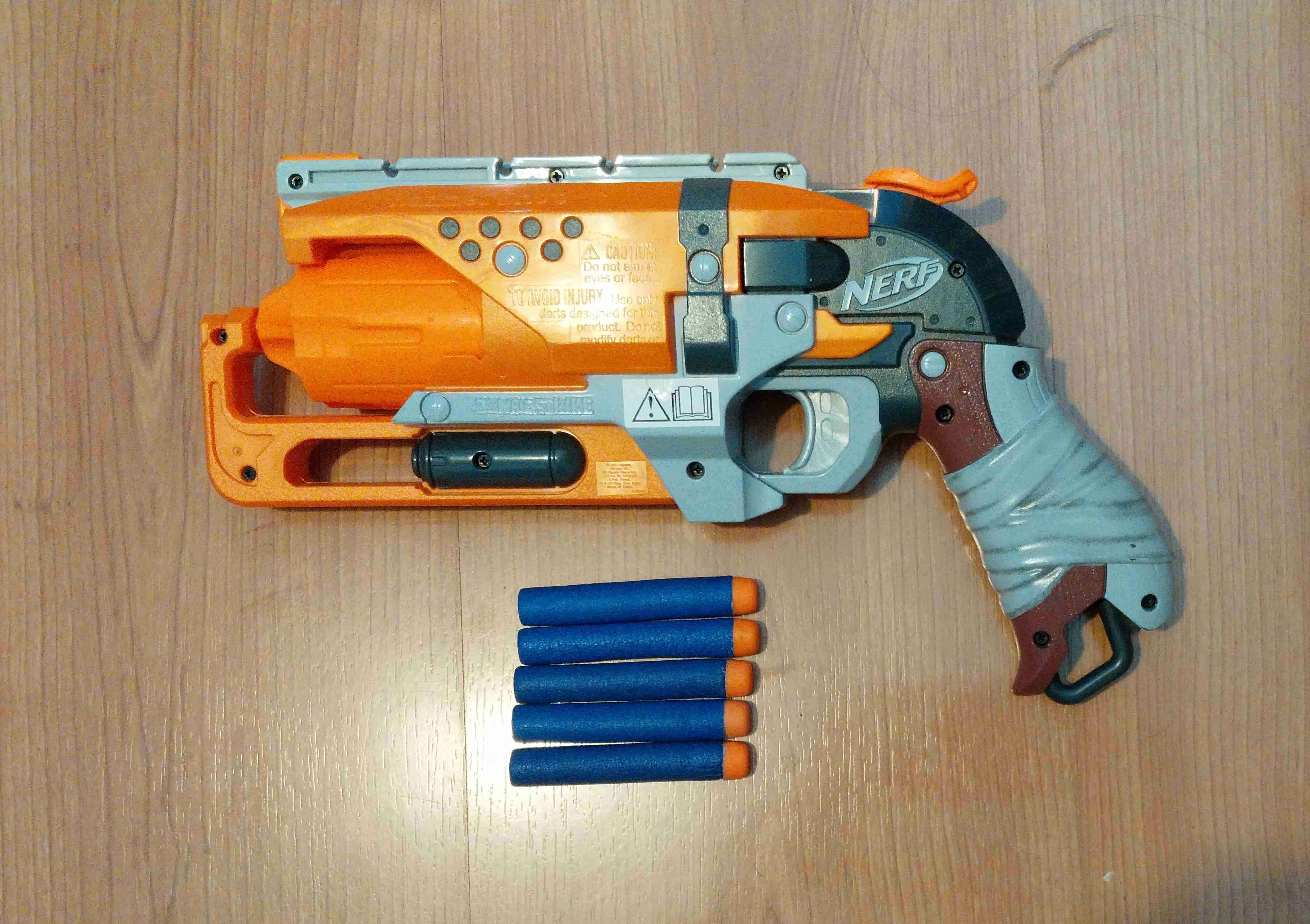 Pistola de juguete NERF (Gratis sus balas) - miniatura 2