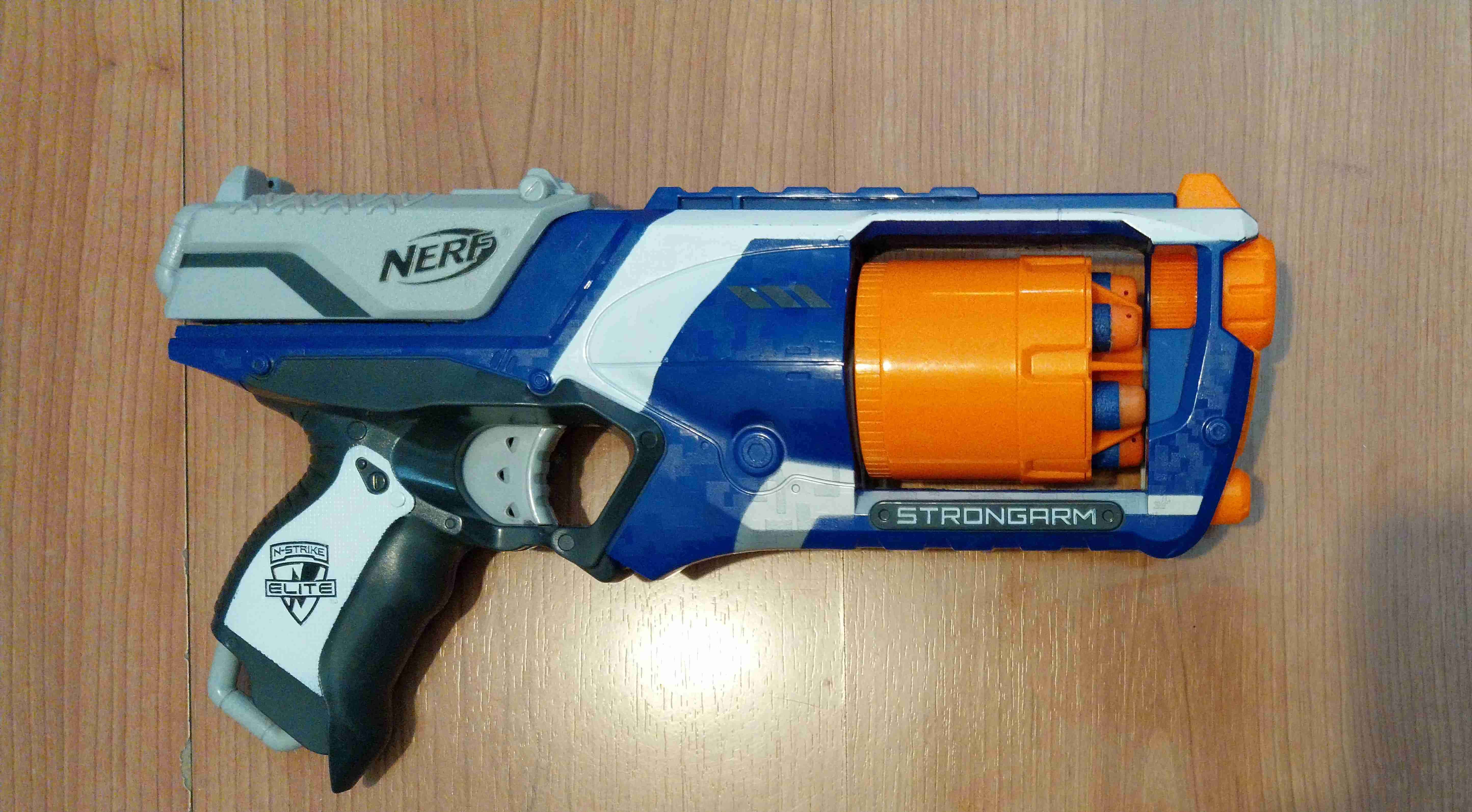 Lanzador de juguete Nerf (GRATIS SUS BALAS) - miniatura 3