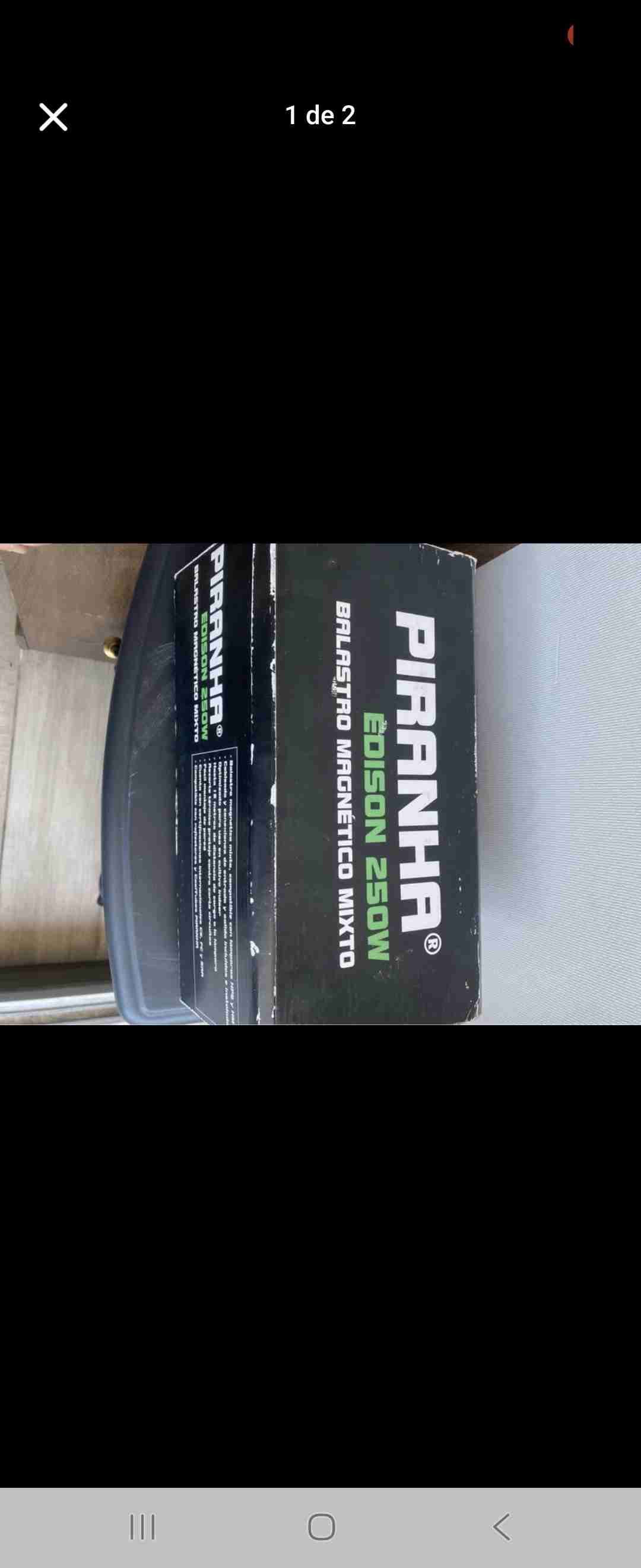 Balastro magnético Piranha 250W