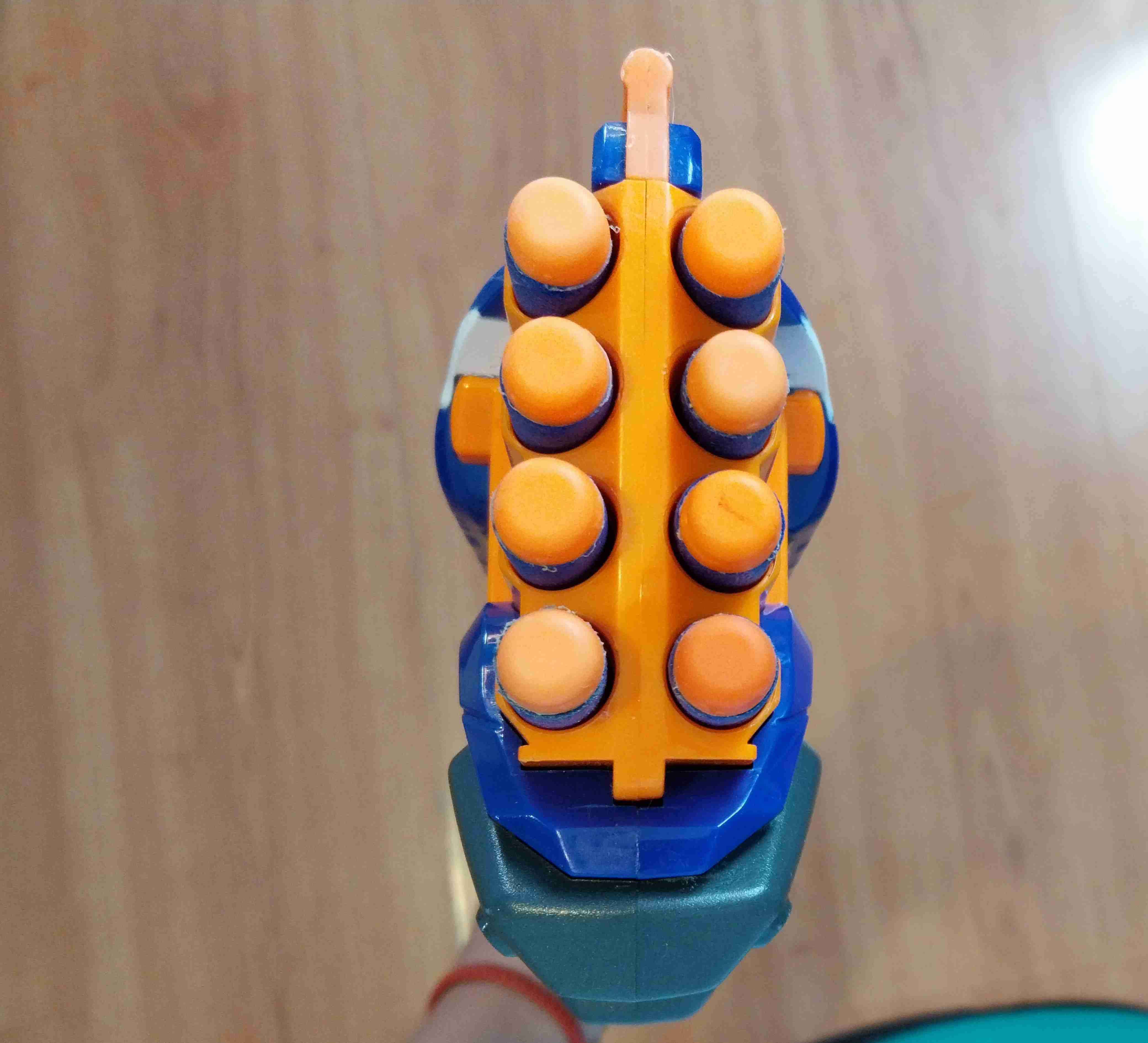 Lanzador Nerf Rough Cut 2x4( GRATIS sus balas) - miniatura 4