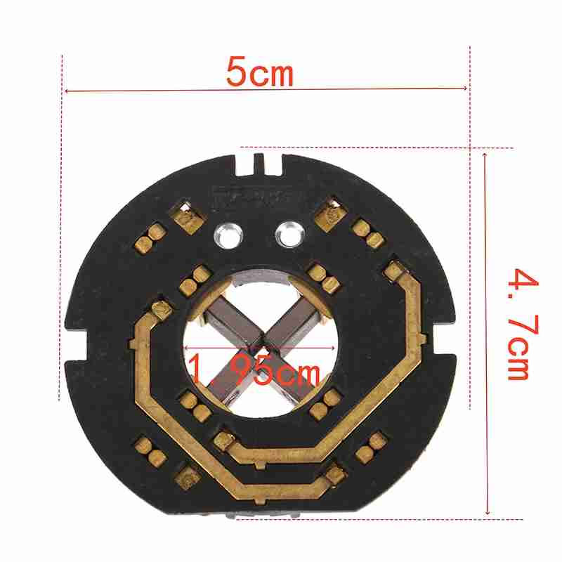 Juego Carbones Taladro  Milwaukee Ubermann 18V 18M - miniatura 2