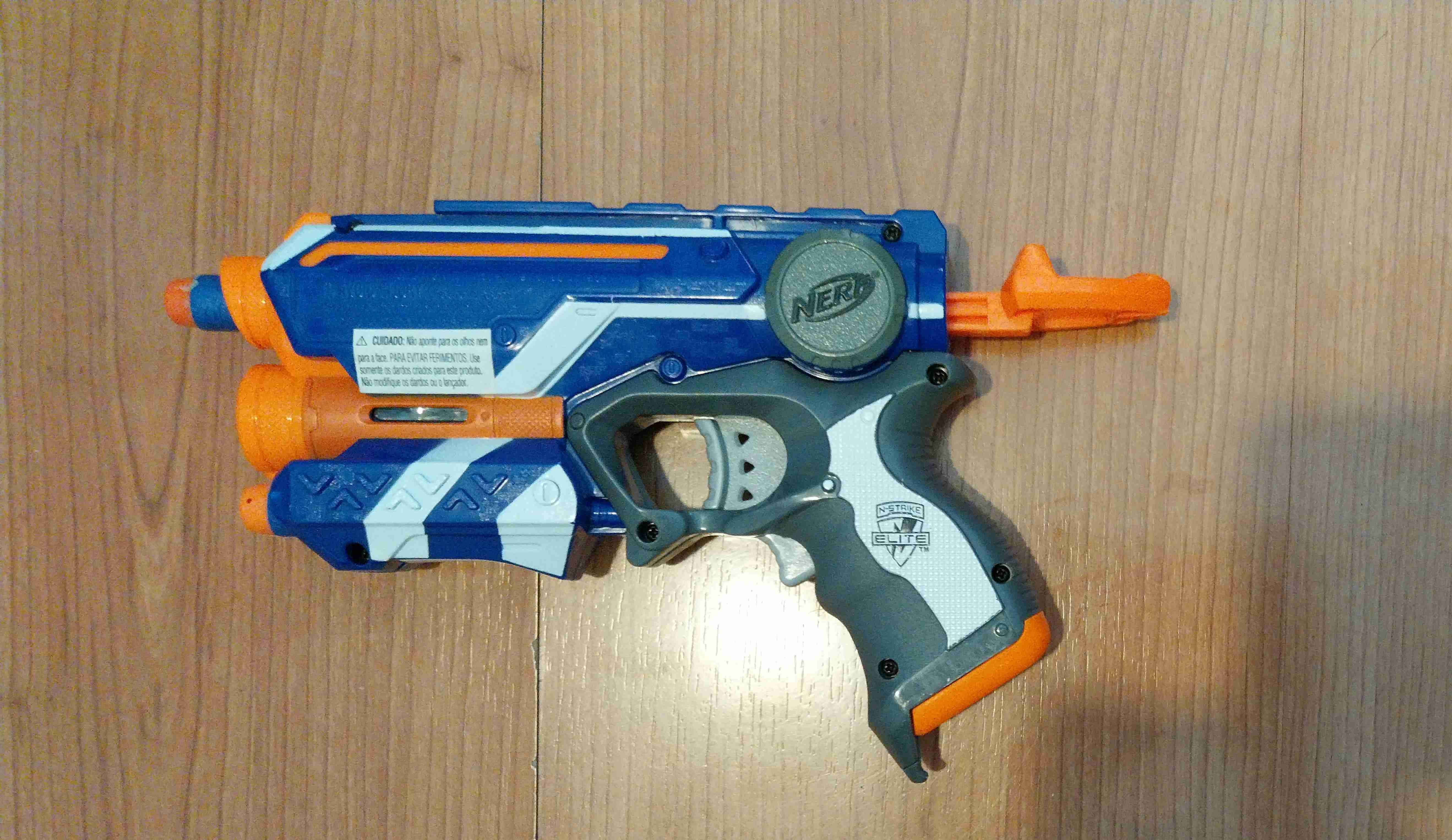 Jueguete de Lanzador Nerf (GRATIS sus balas) - miniatura 2