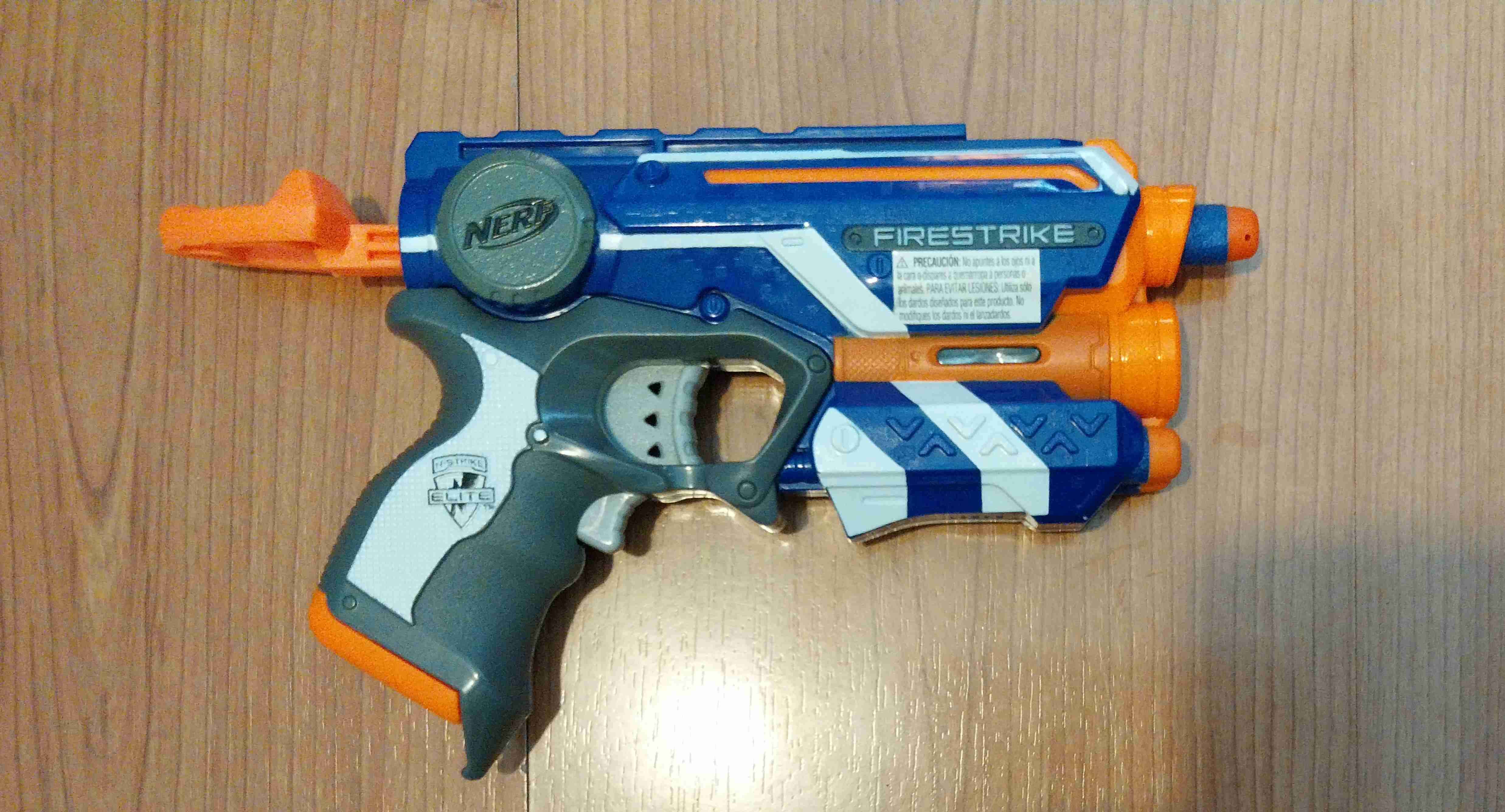 Jueguete de Lanzador Nerf (GRATIS sus balas) - miniatura 3