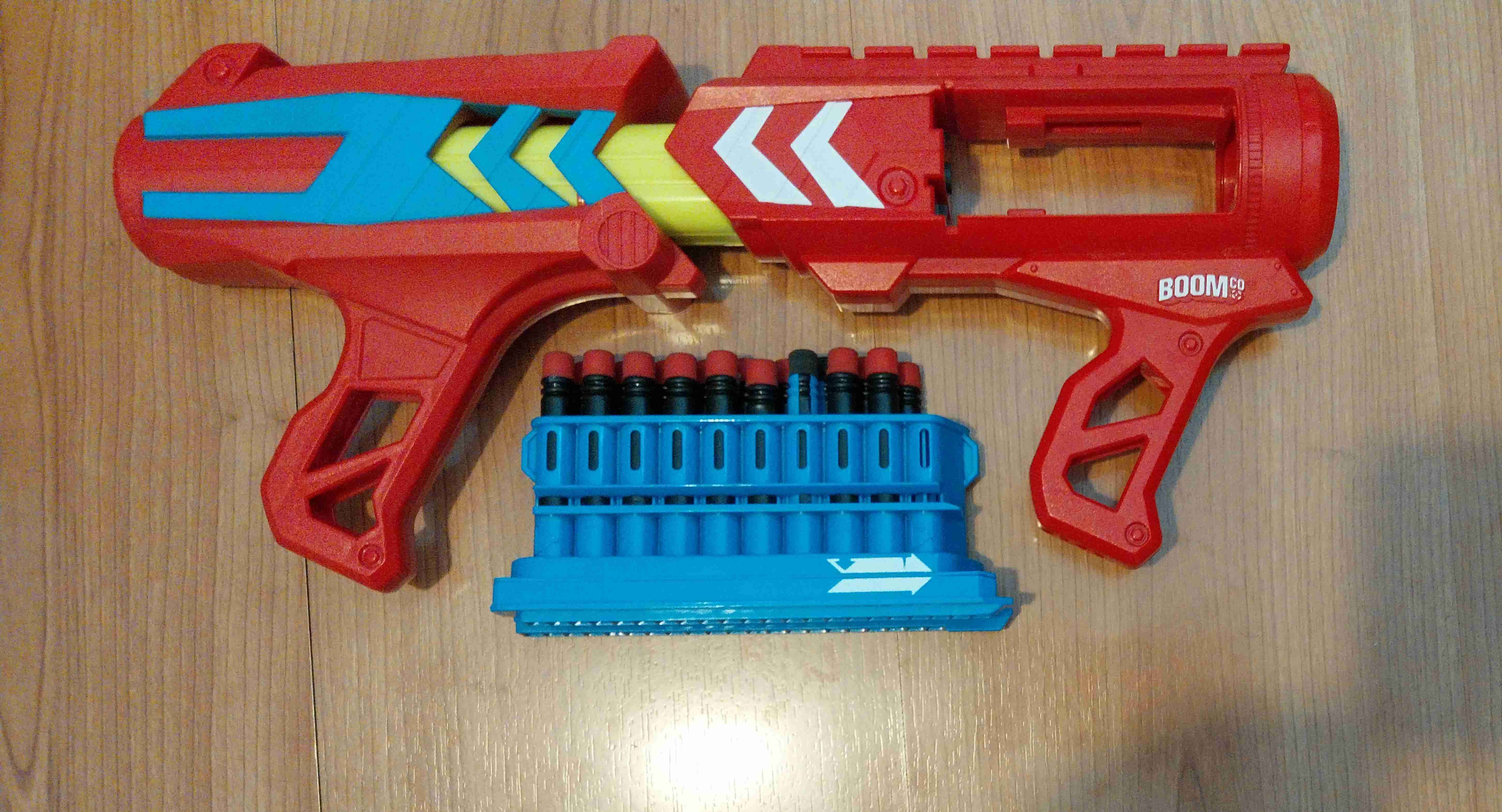 Pistola de juguete BoomCo(GRATIS sus balas)