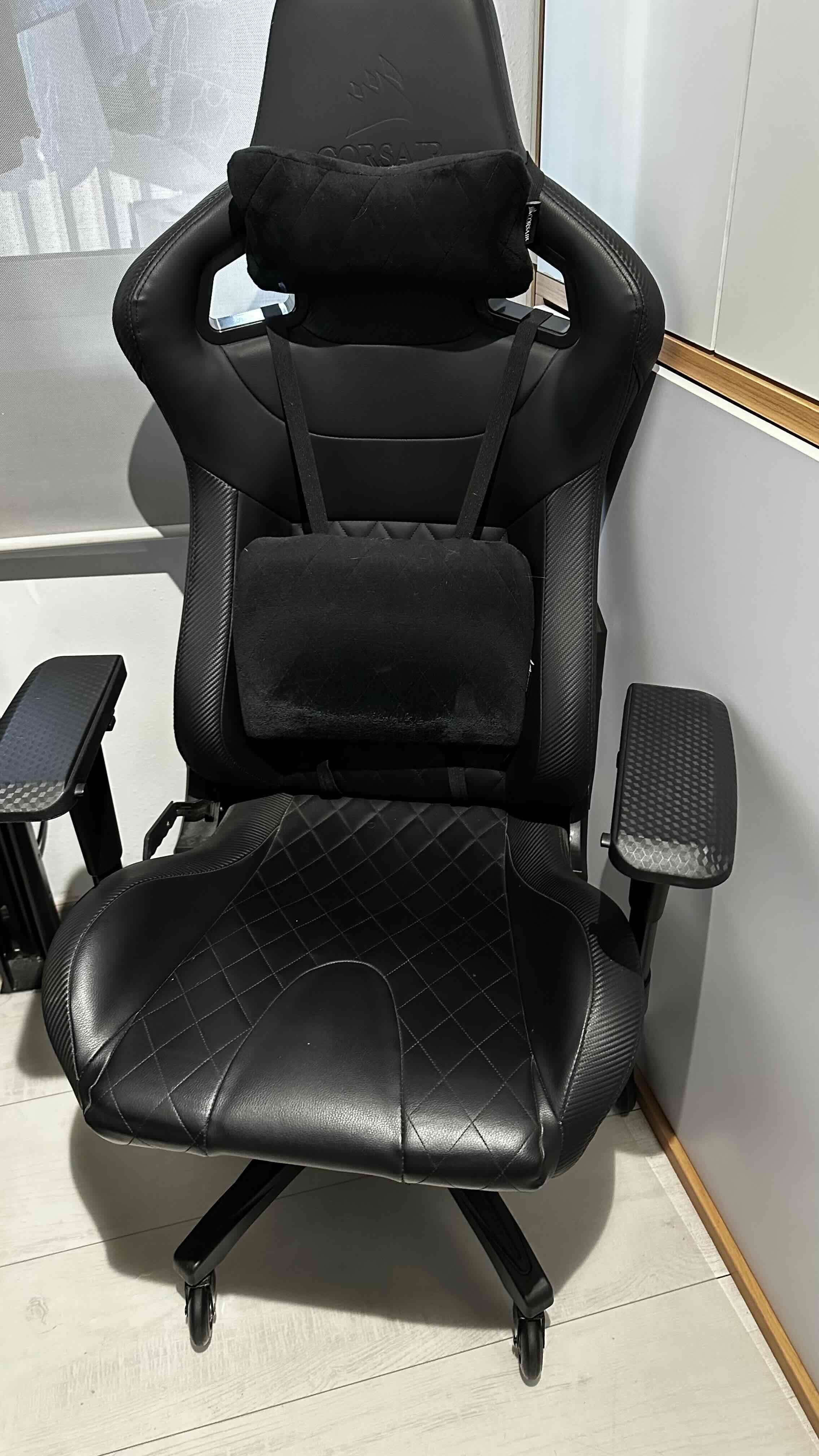 Silla Gamer Corsair T1 RACE – Negra - miniatura 4