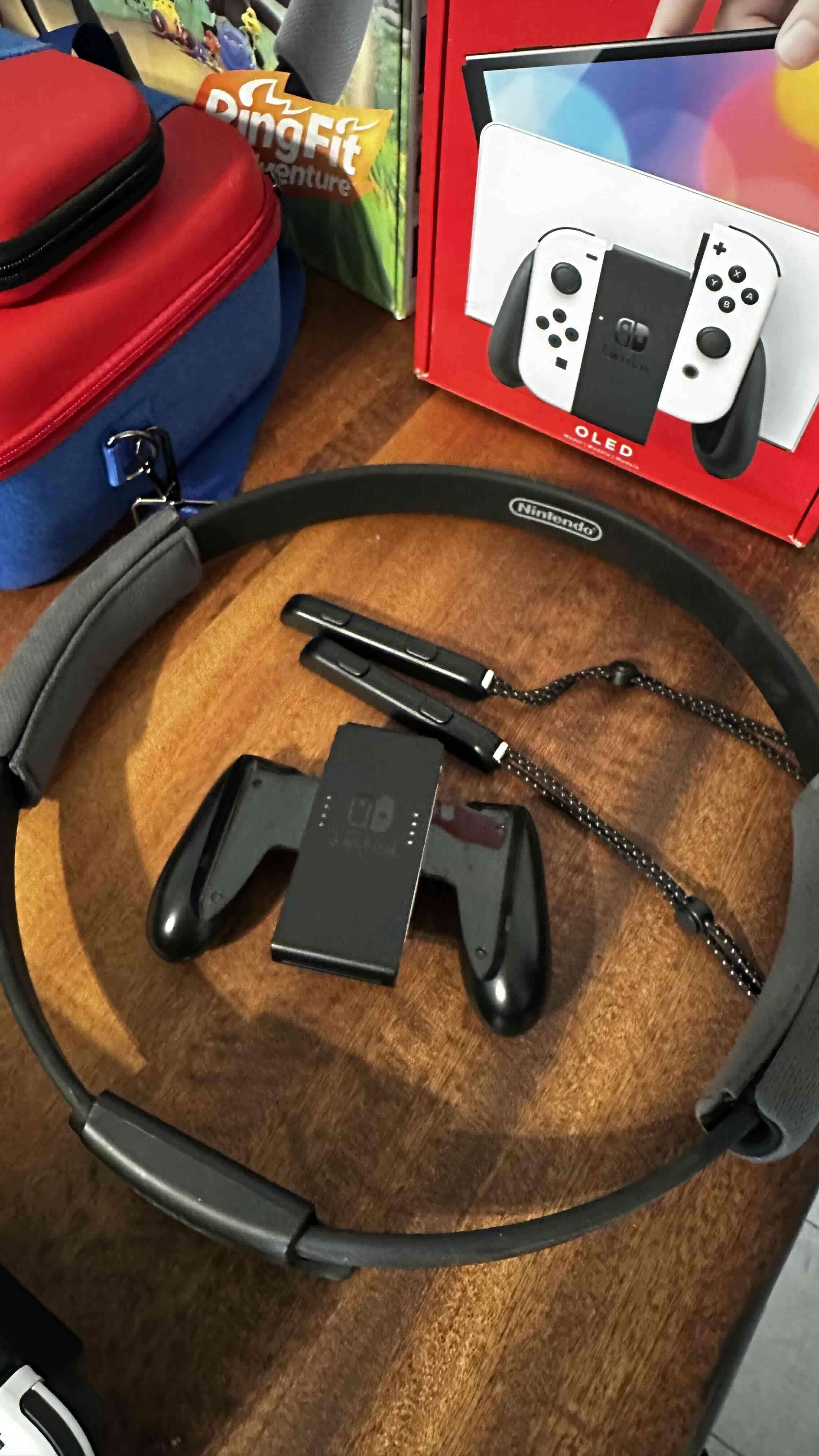 Consola Nintendo Switch Oled Blanco Seminueva + 6 - miniatura 3