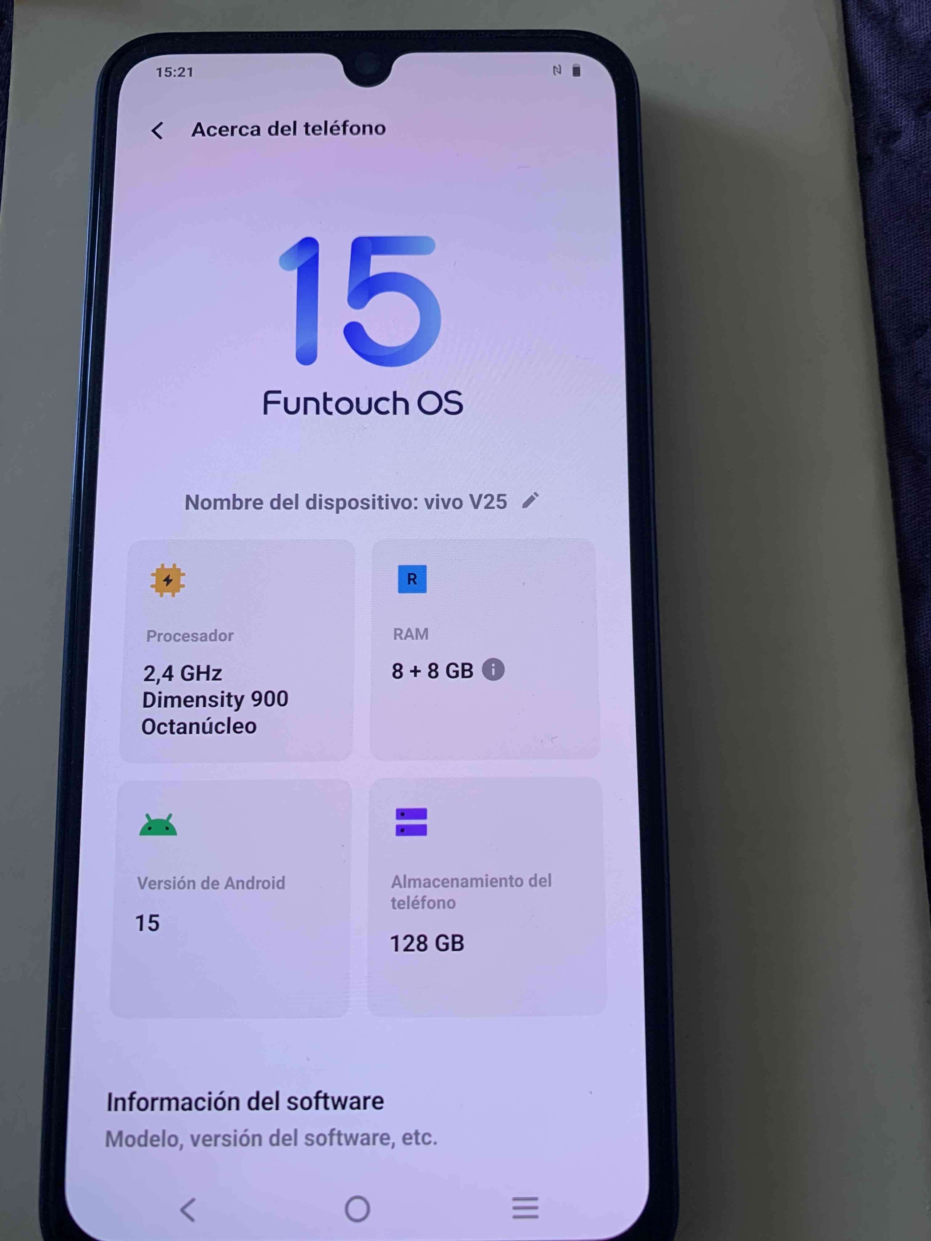 Smartphone Vivo 5G - miniatura 4