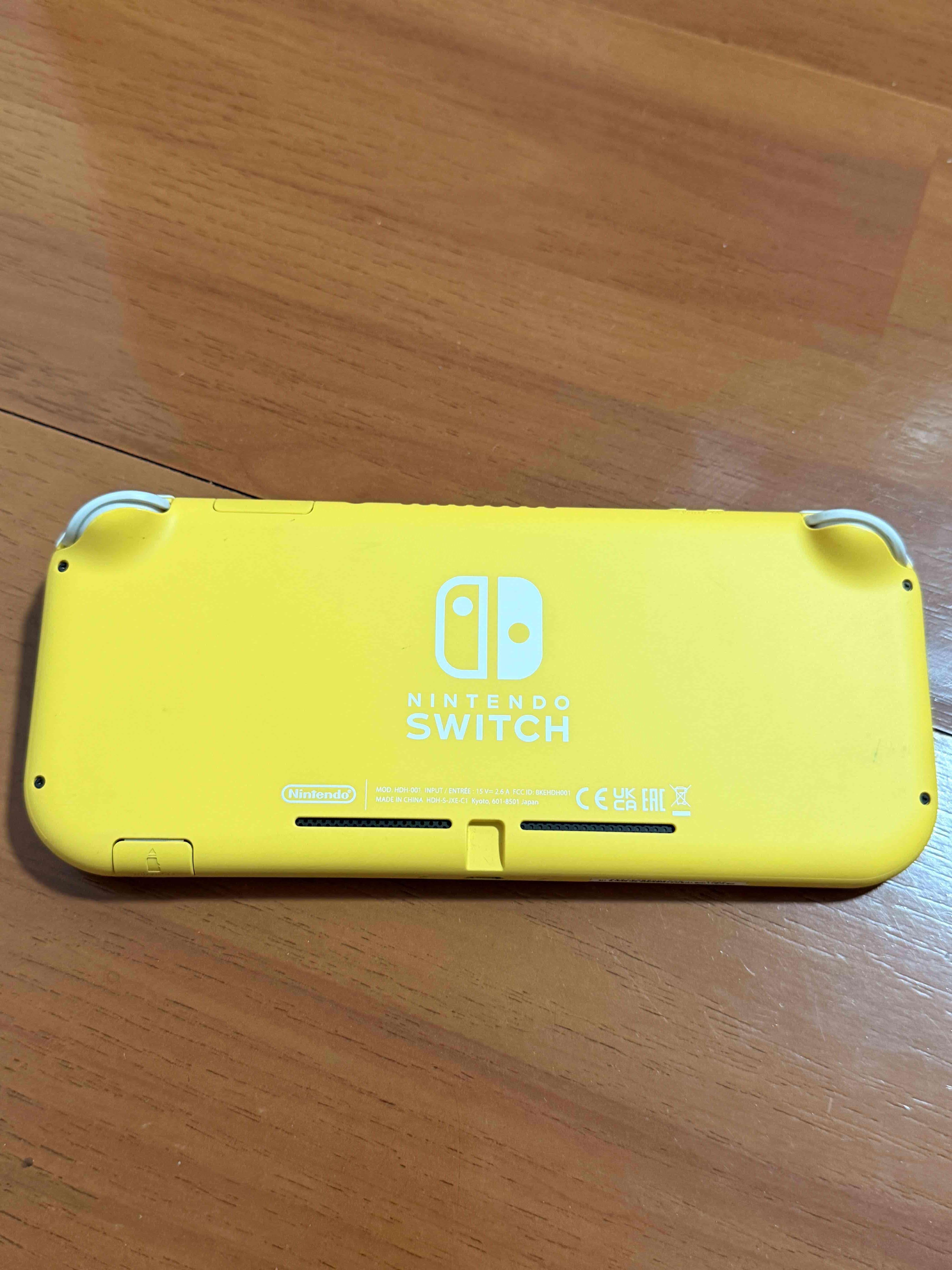 Consola portátil switch lite amarilla - miniatura 2