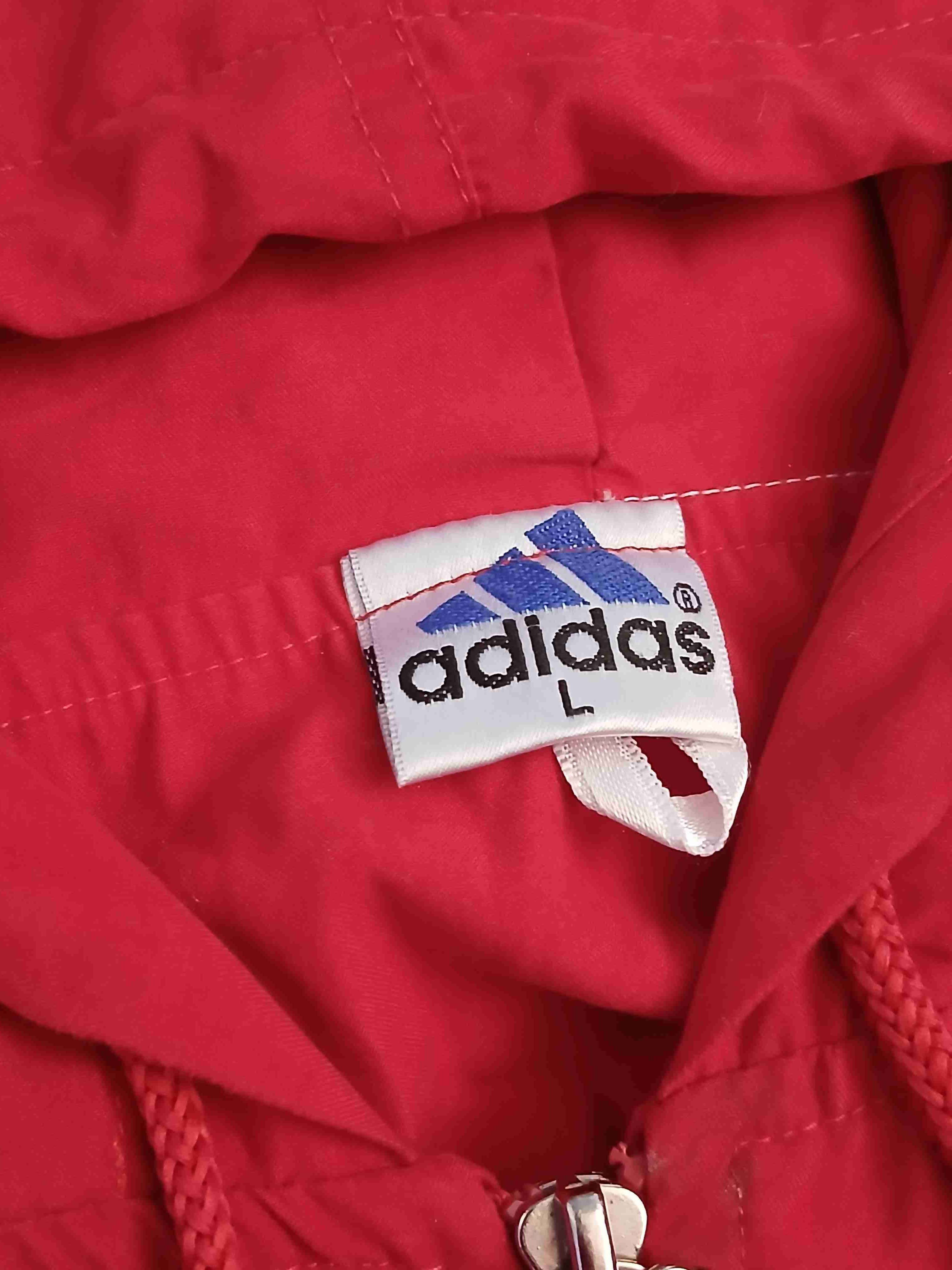 Chaleco sin mangas rojo Adidas - miniatura 4