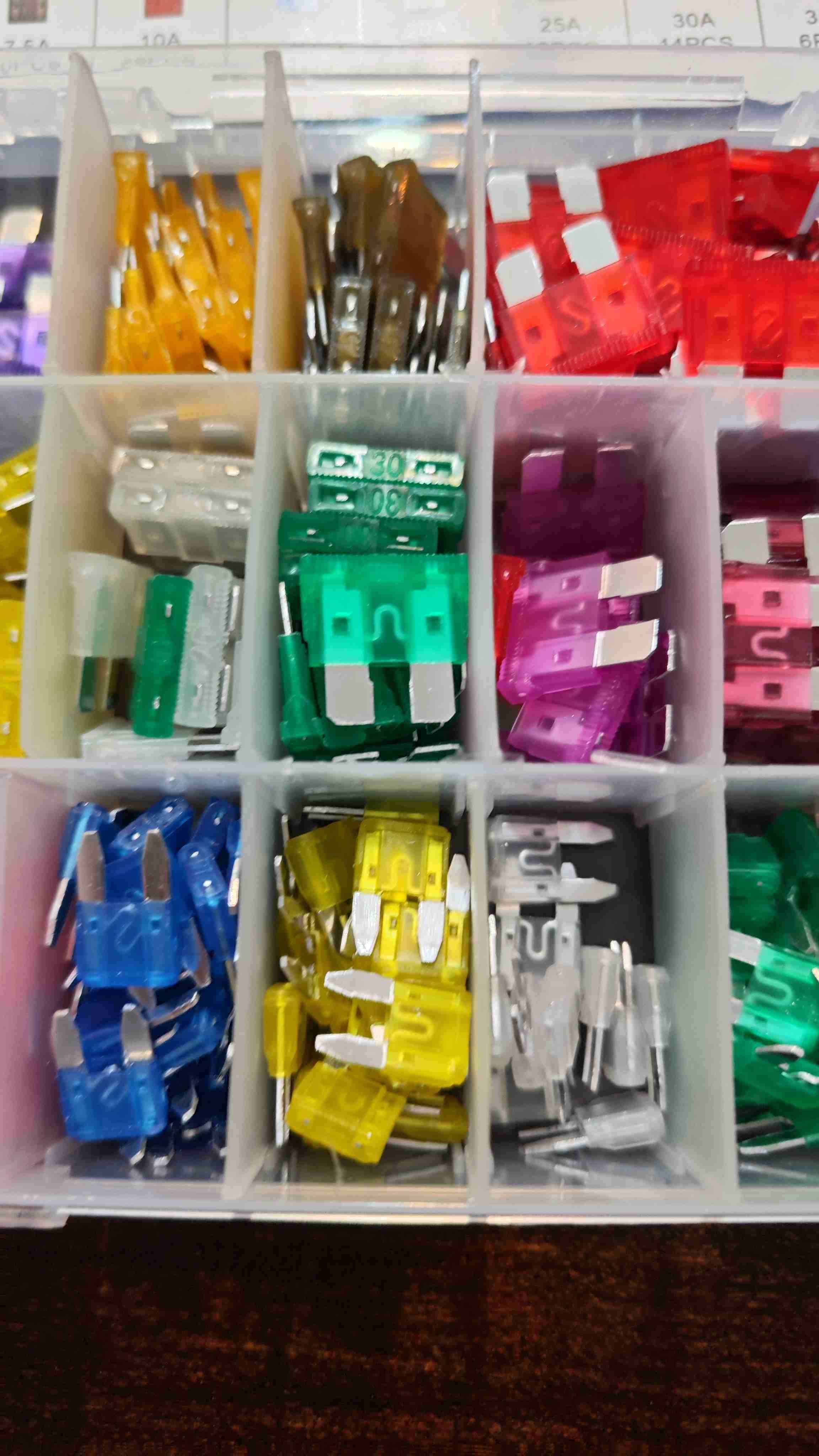 Set de 300  fusibles automotrices - miniatura 2