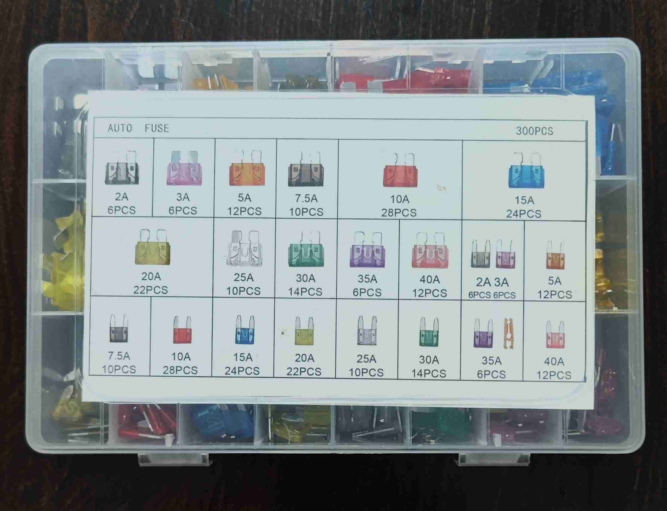 Set de 300  fusibles automotrices - miniatura 3