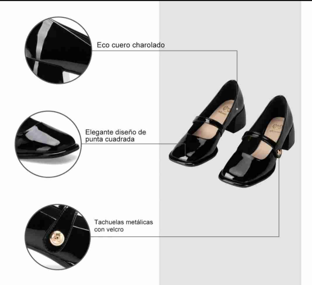 Zapatos de charol negros - miniatura 3