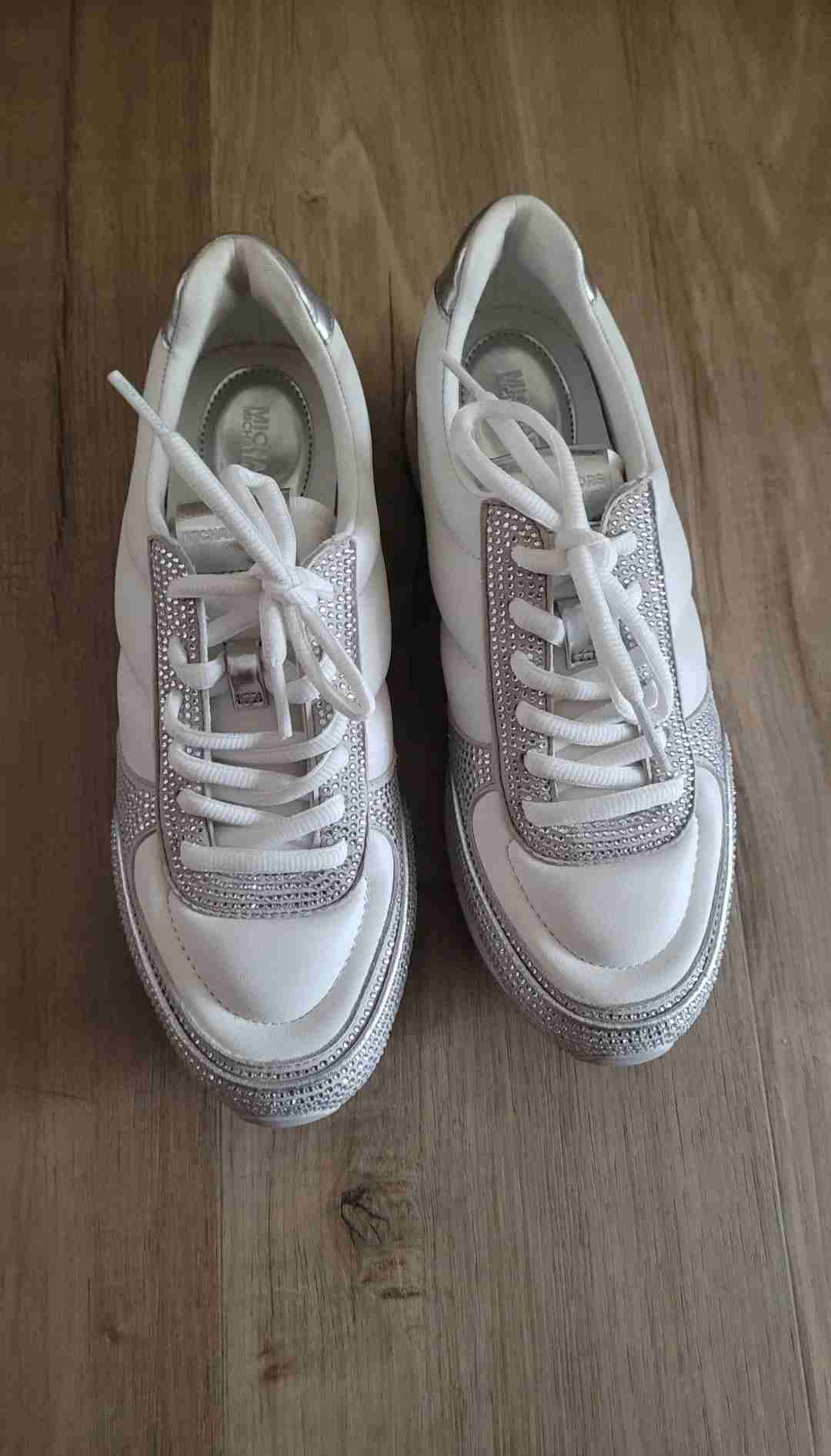 Zapatillas blancas Michael Kors - miniatura 3