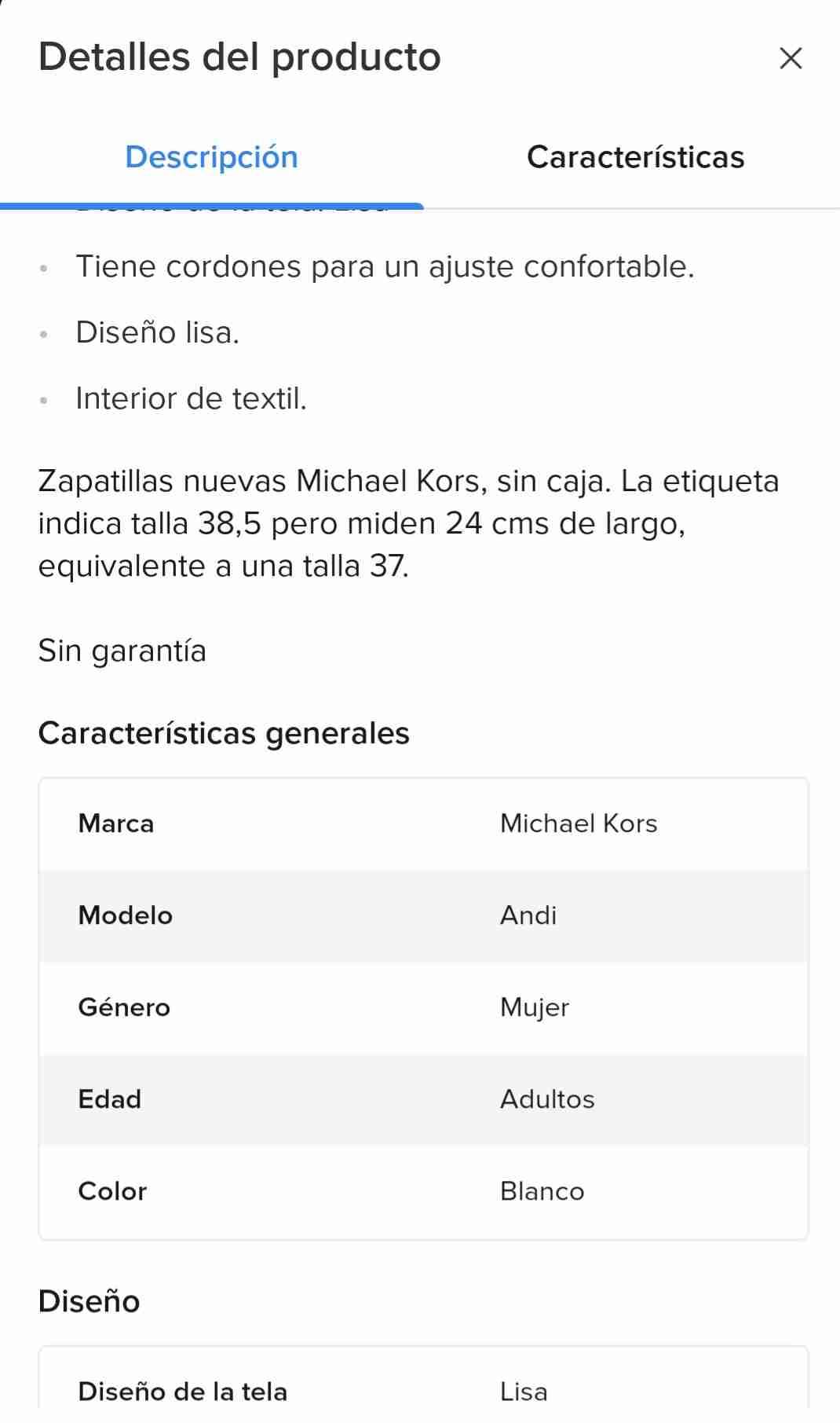 Zapatillas blancas Michael Kors - miniatura 4