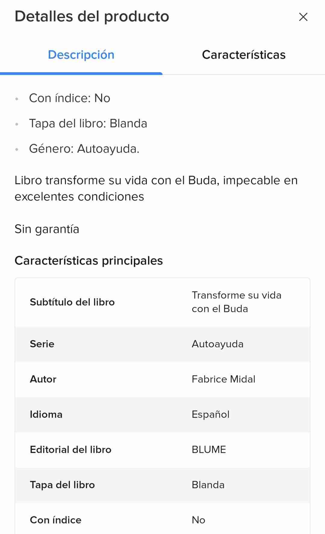 Libro Transforme su vida con el Buda - miniatura 3
