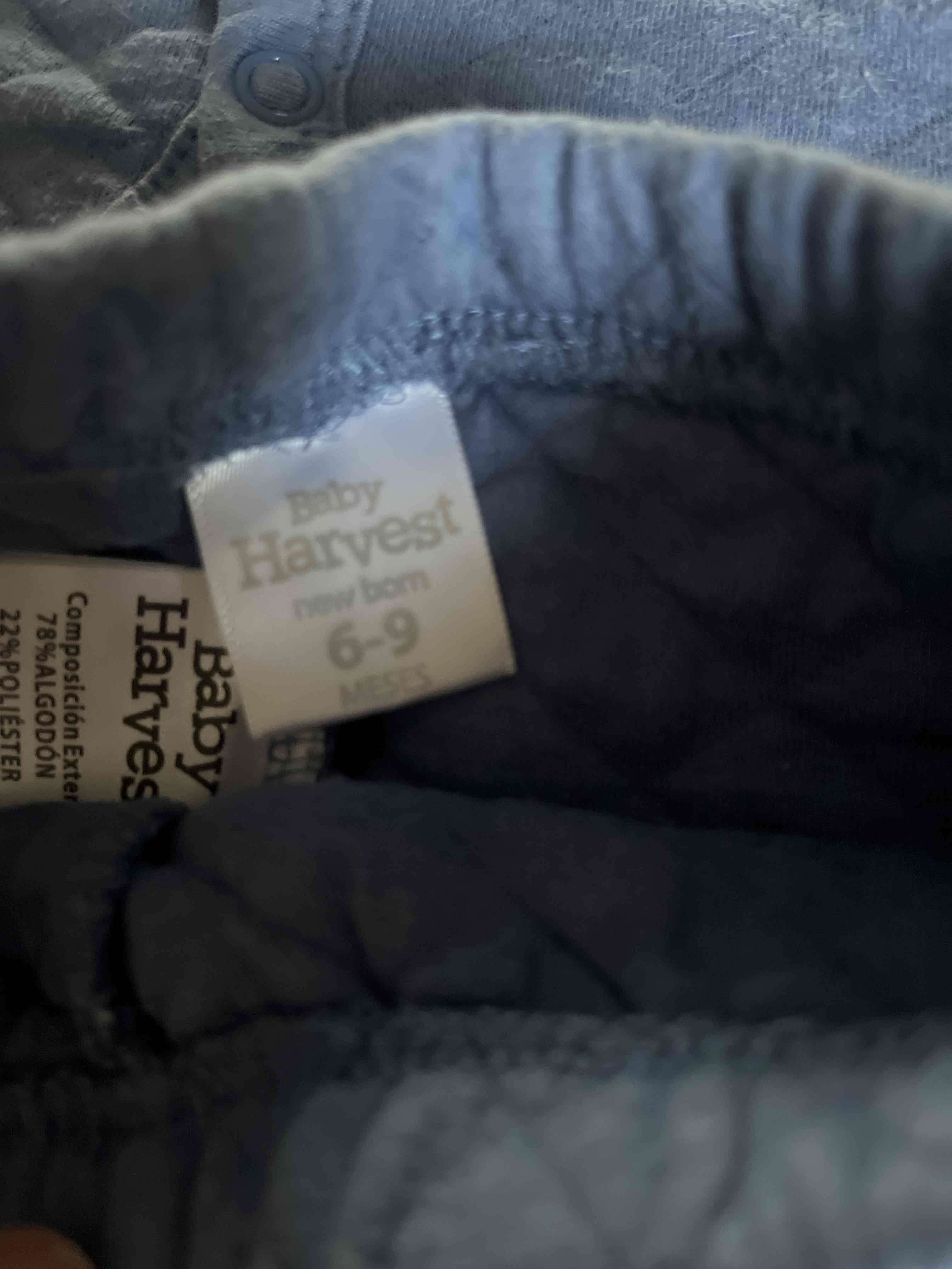 Conjunto azul acolchado para bebé - miniatura 2