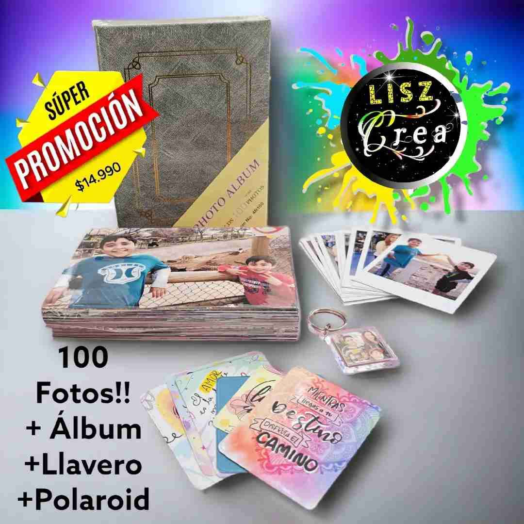 Álbum de fotos con 100 impresiones
