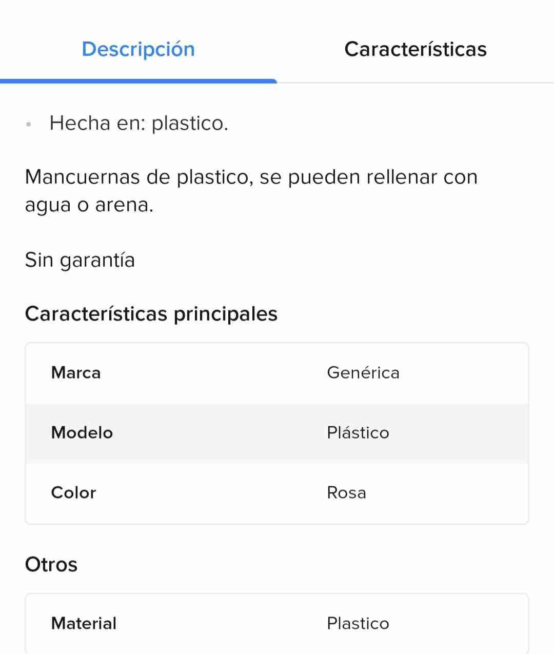 Mancuerna rosa ajustable - miniatura 2