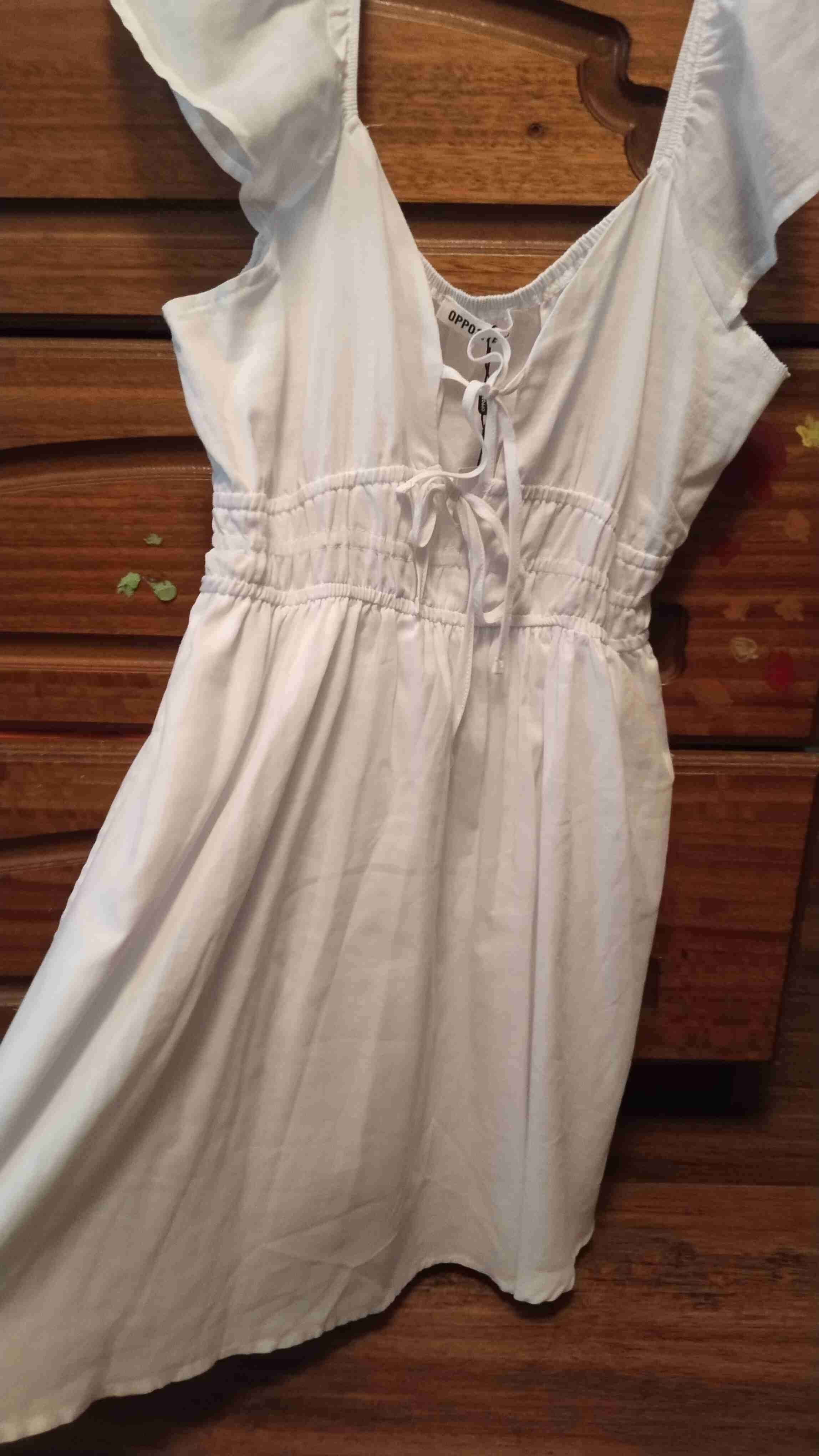 Vestido blanco cortito - miniatura 2