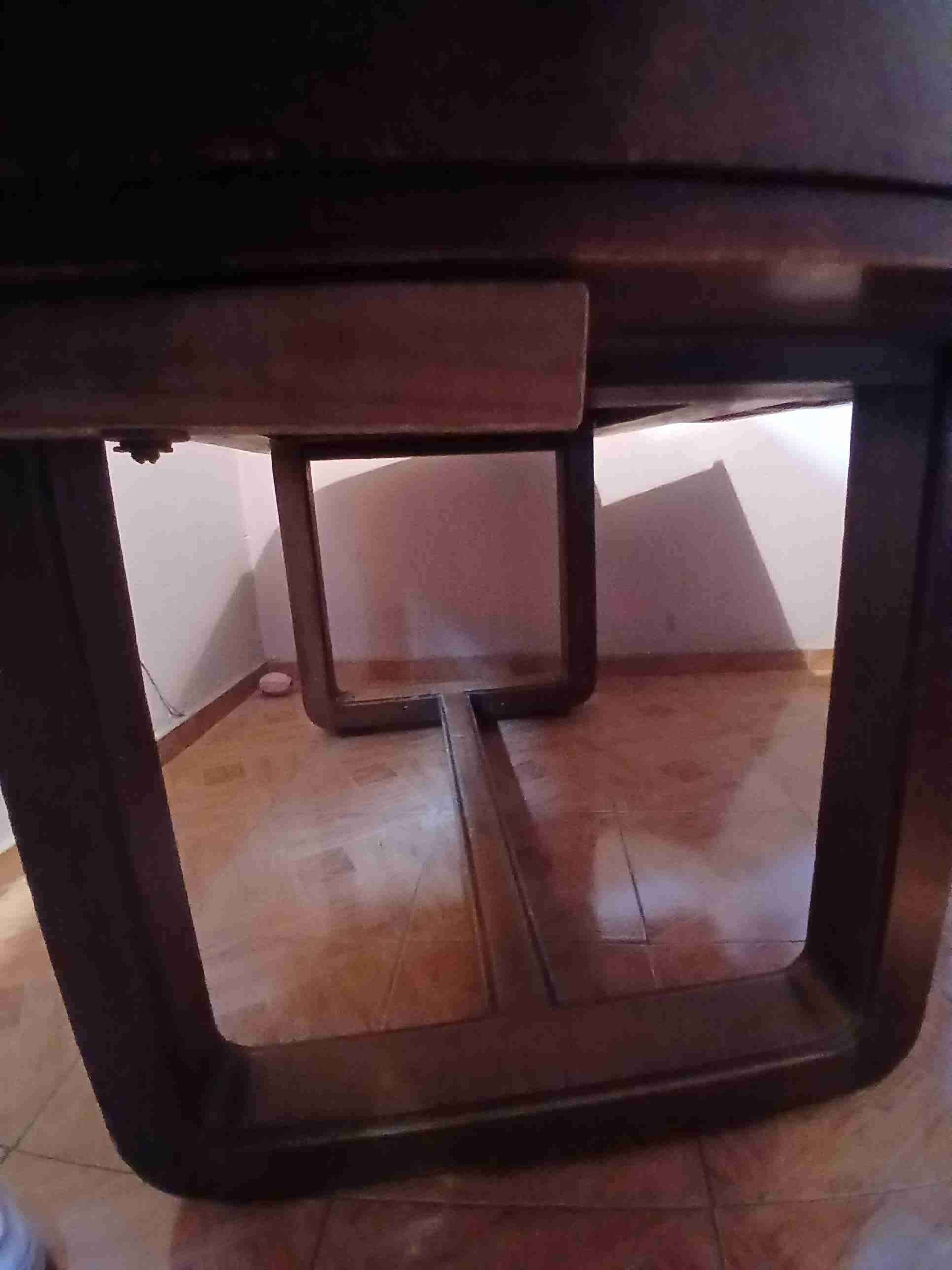 Mesa de madera clásica, escritorio - miniatura 3