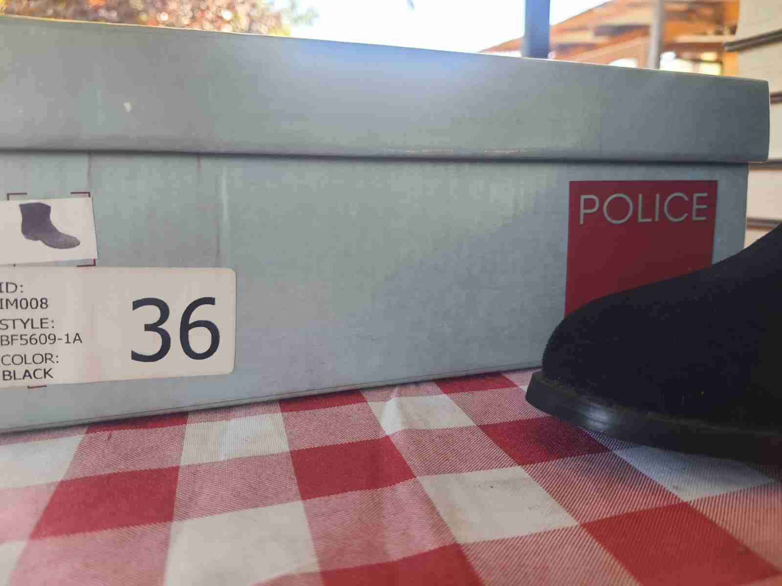 Botines negros talla 36 Police