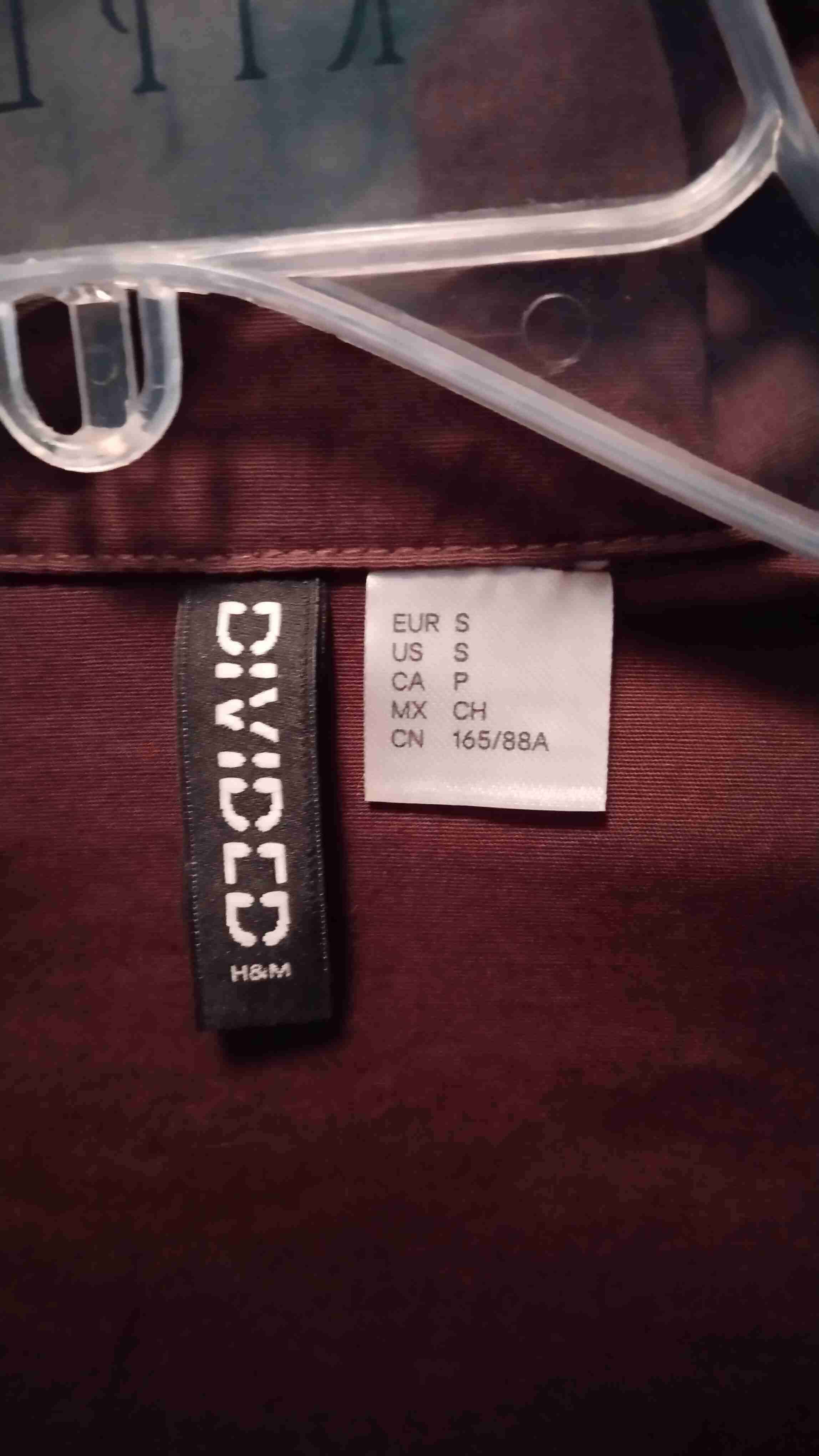 Blusa marrón manga larga - miniatura 2